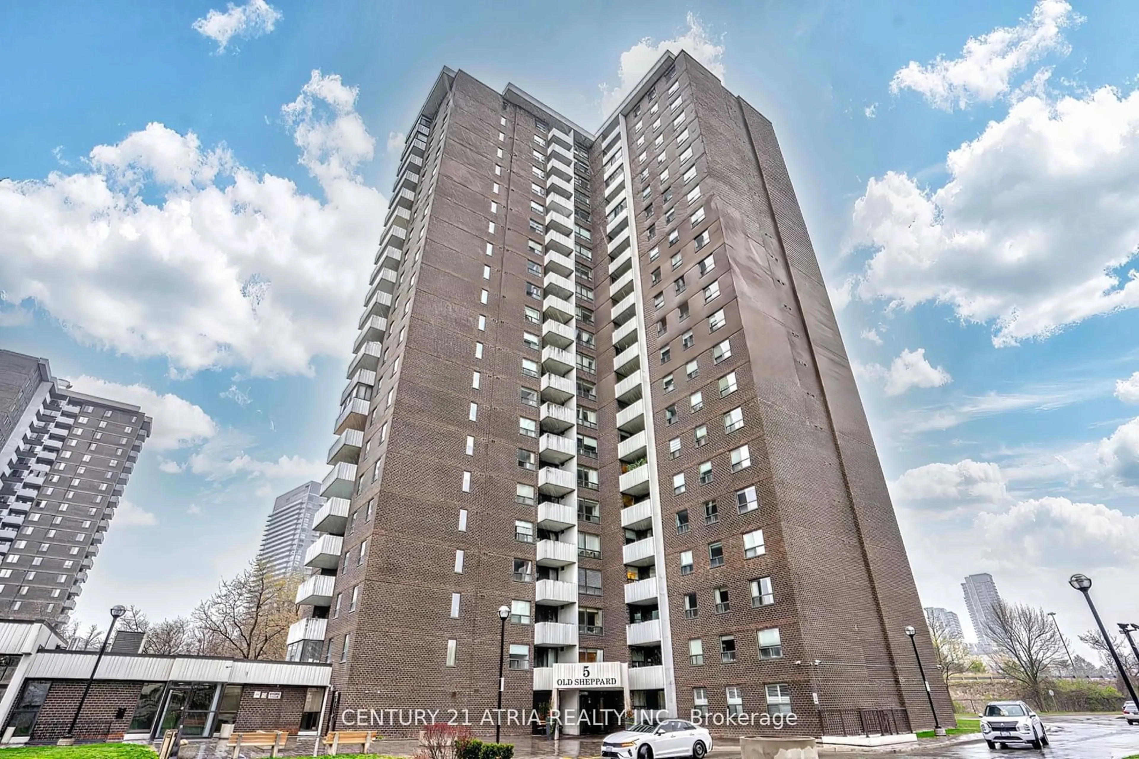 A pic from exterior of the house or condo for 5 old sheppard Ave #1009, Toronto Ontario M2J 4K3