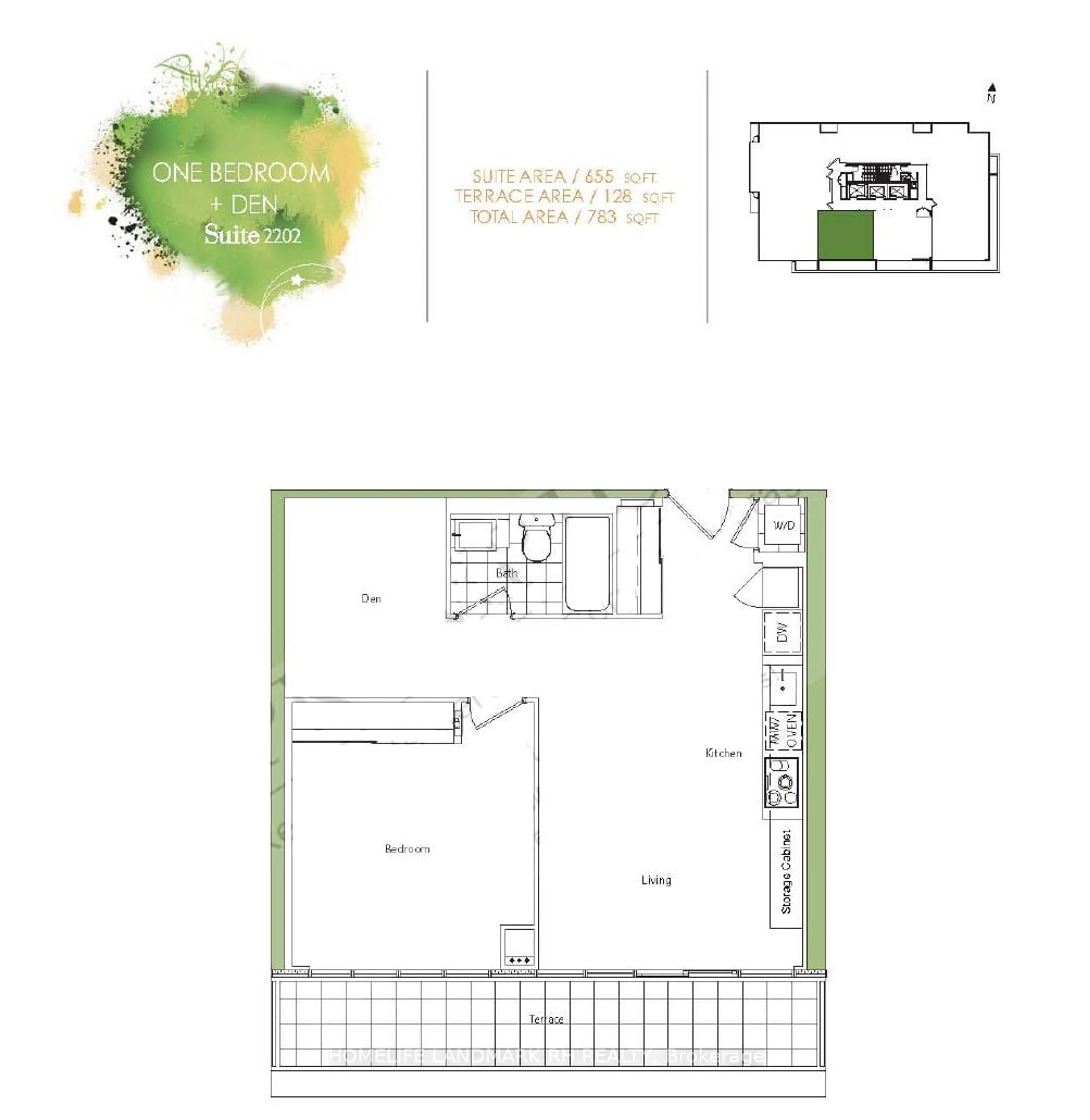 Floor plan for 151 Dan Leckie Way #2202, Toronto Ontario M5V 4B2