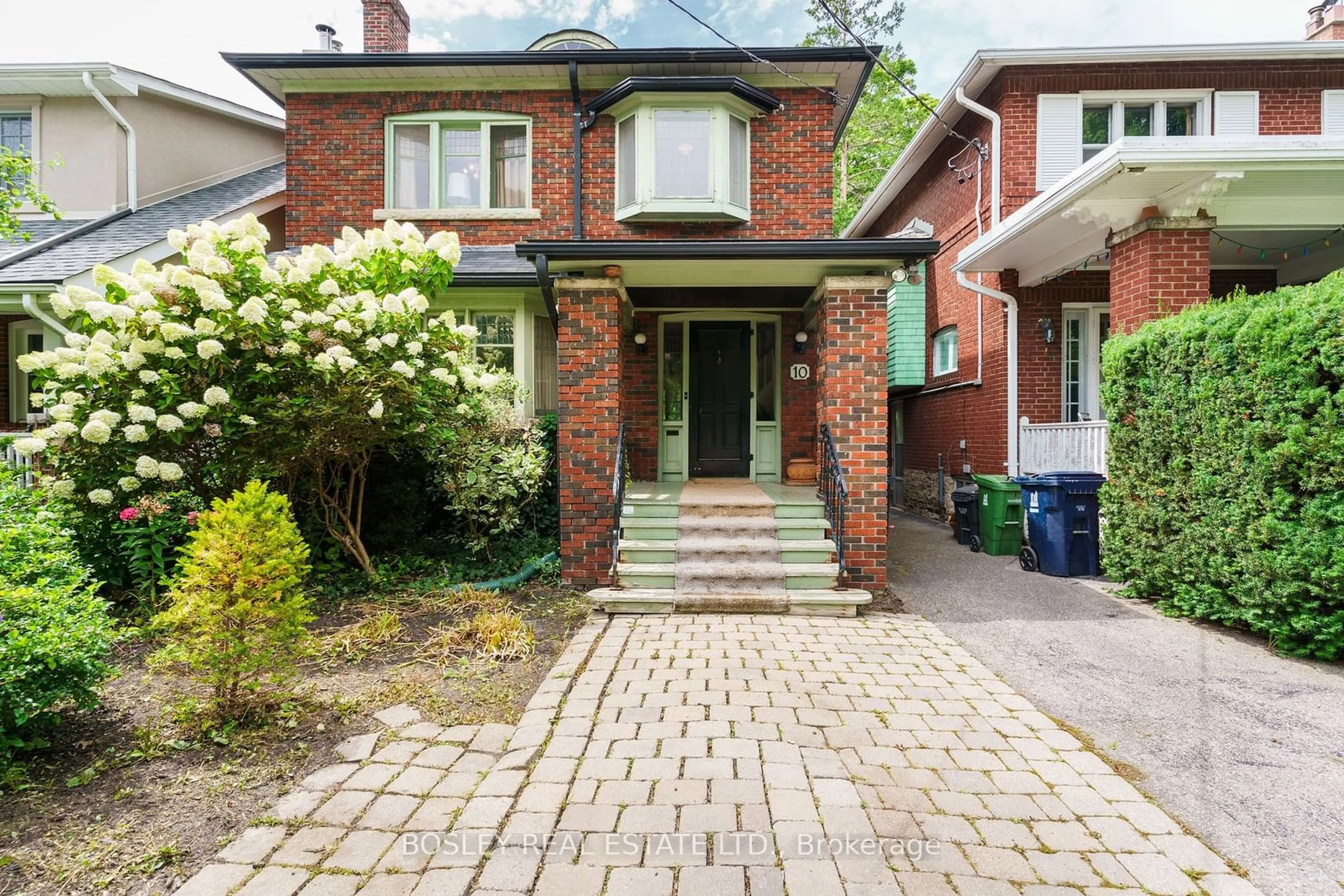 Home with brick exterior material for 10 Stibbard Ave, Toronto Ontario M4P 2C1