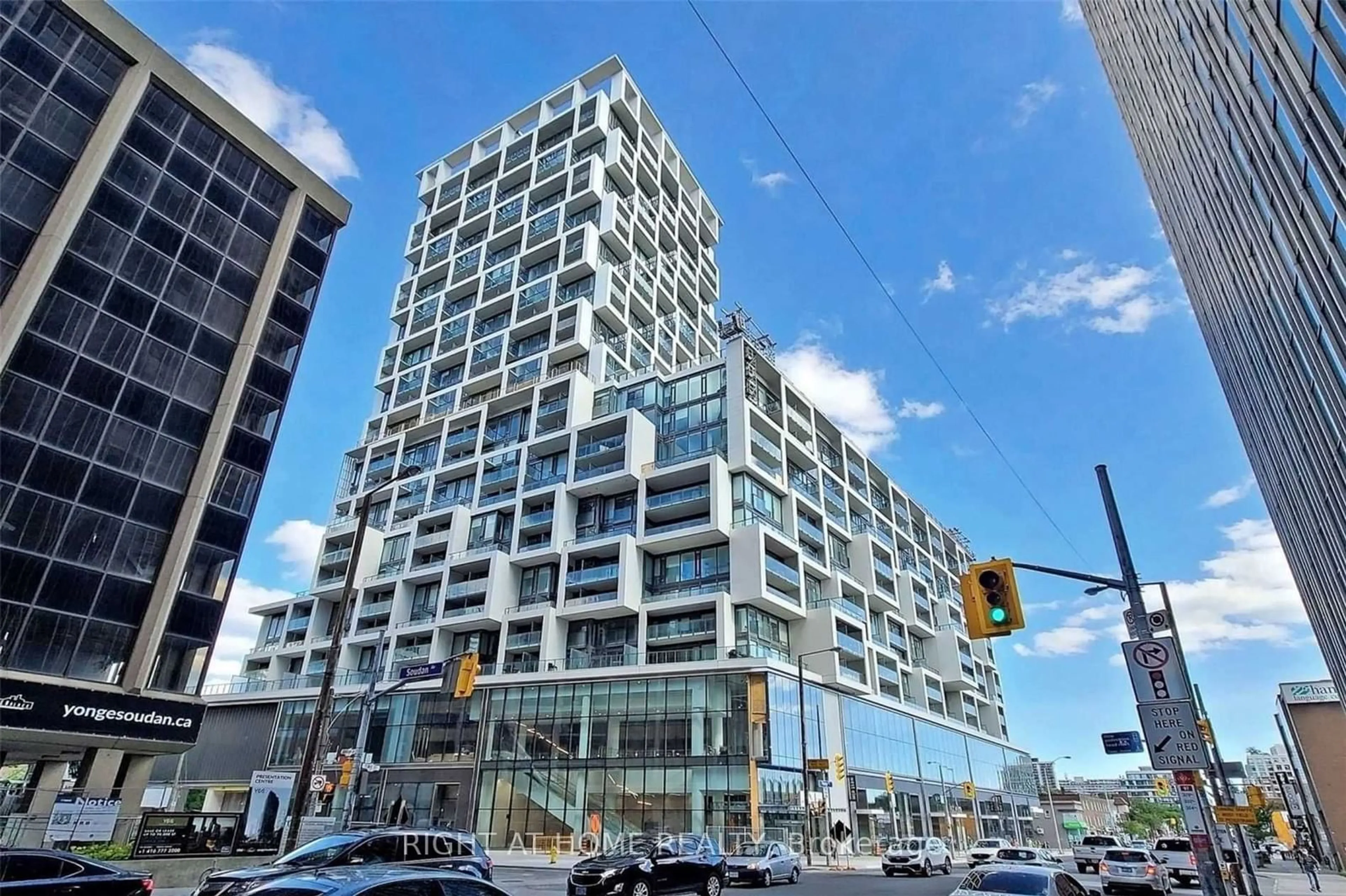 A pic from exterior of the house or condo for 5 Soudan Ave #2307, Toronto Ontario M4S 0B1