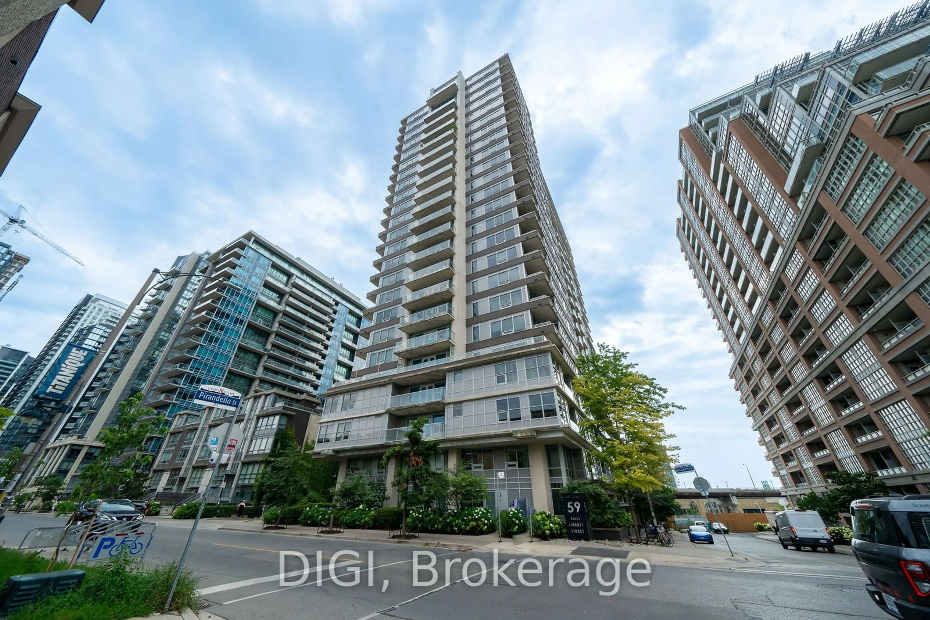 A pic from exterior of the house or condo for 59 East Liberty St #2302, Toronto Ontario M6K 3R1