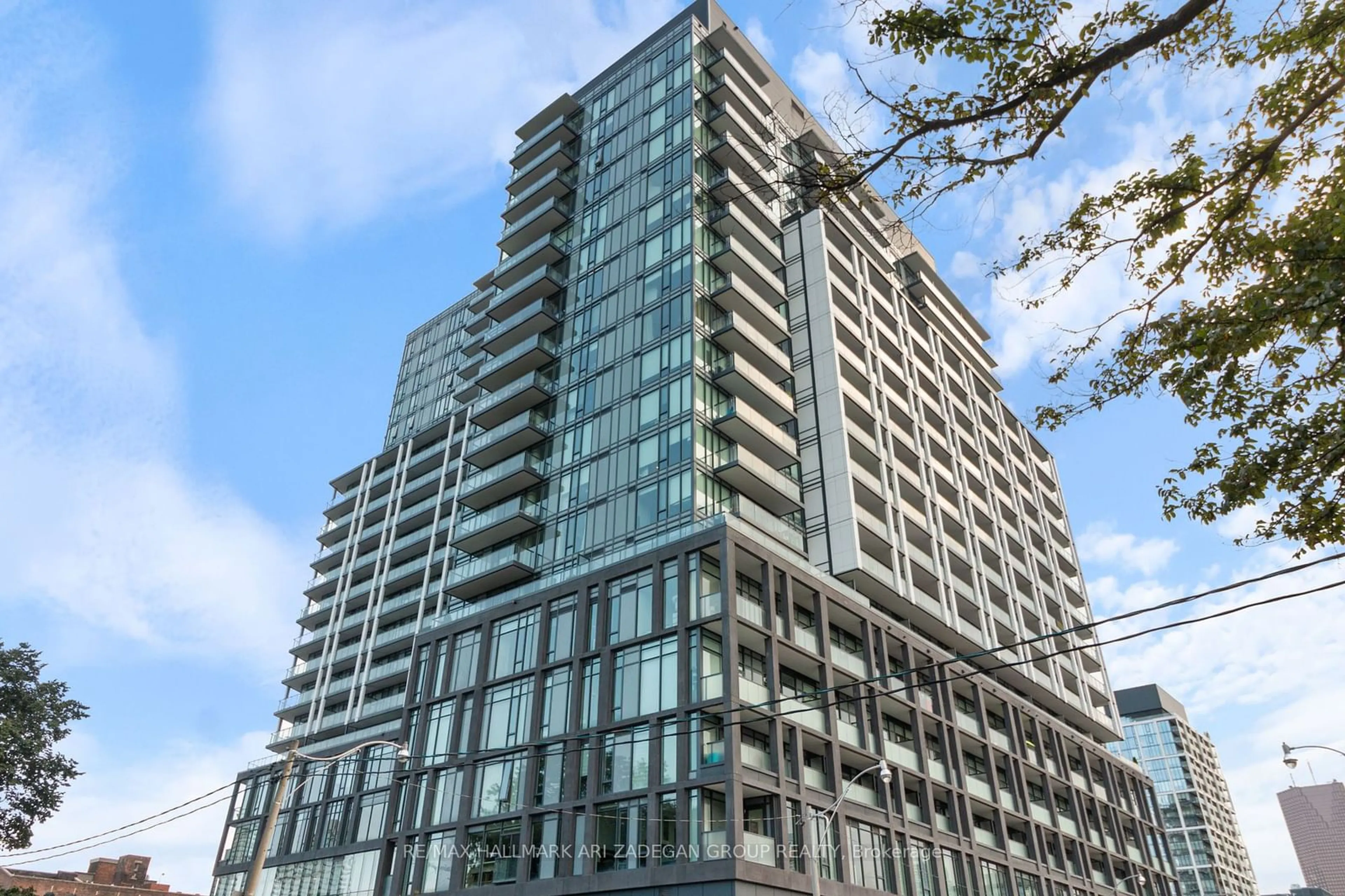 A pic from exterior of the house or condo for 50 Power St #1213, Toronto Ontario M5A 0V3