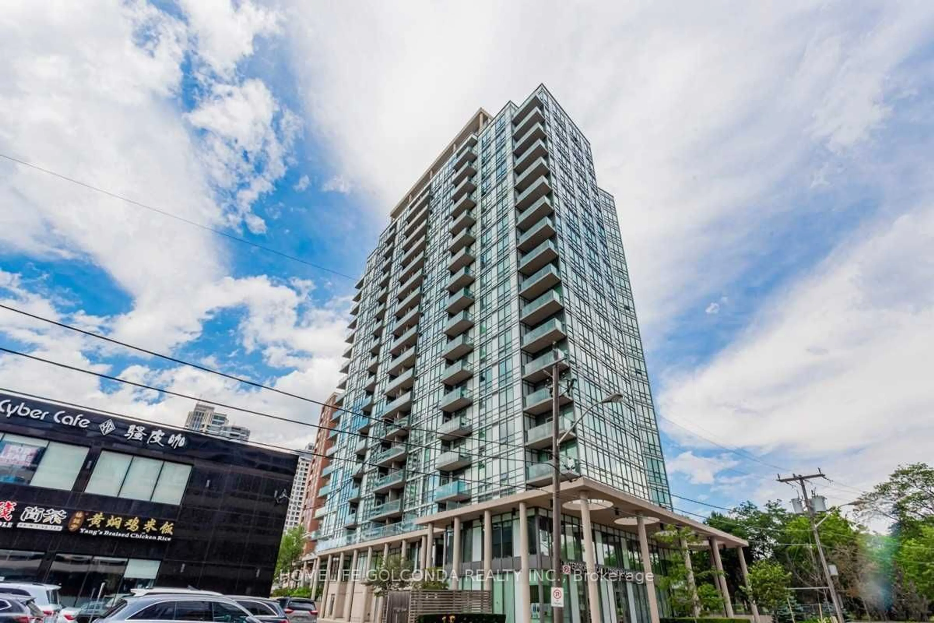 A pic from exterior of the house or condo for 26 Norton Ave #801, Toronto Ontario M2N 0C6