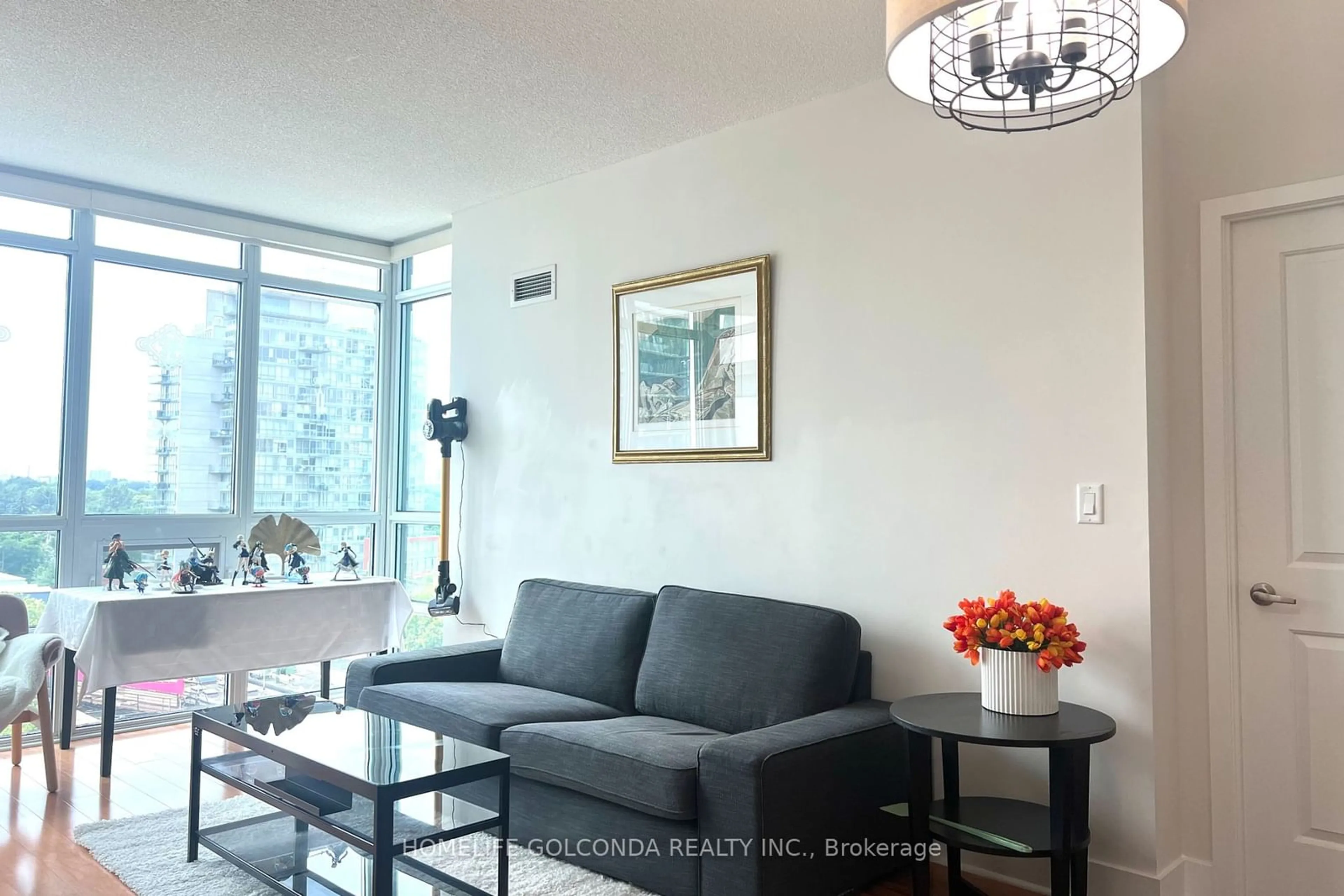 Living room for 26 Norton Ave #801, Toronto Ontario M2N 0C6