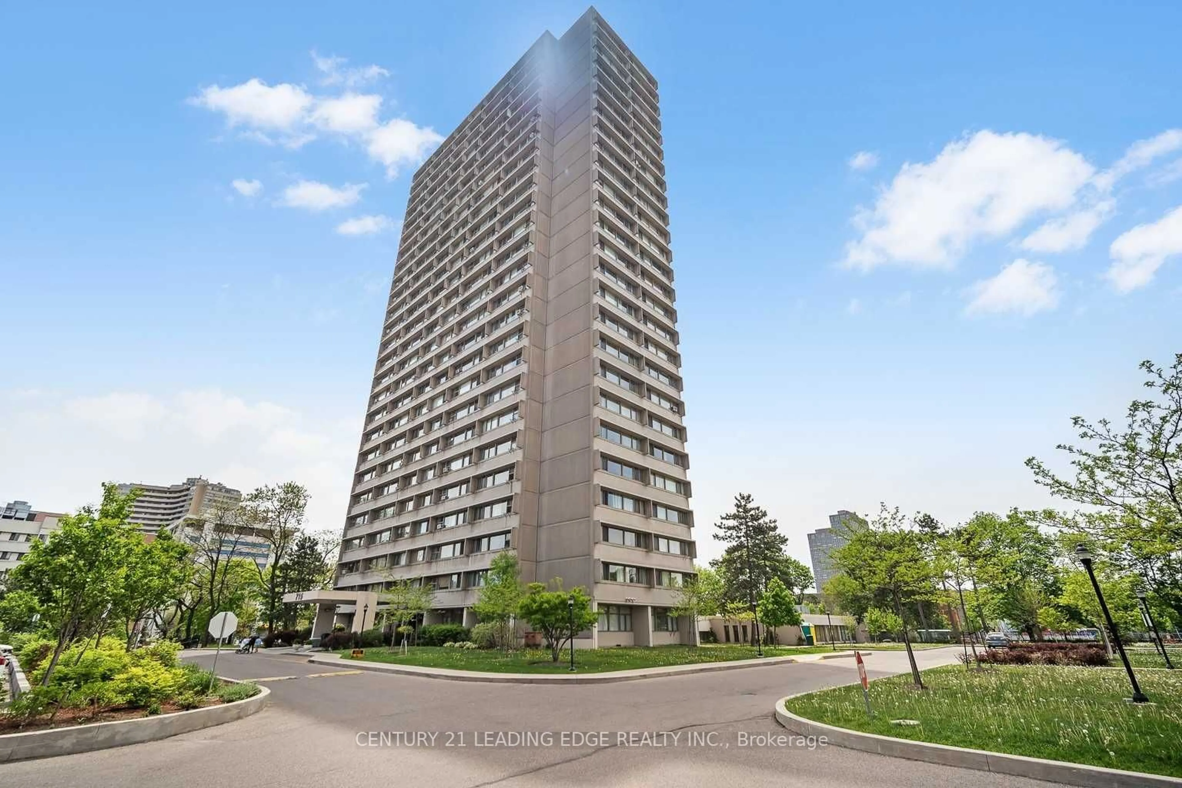 A pic from exterior of the house or condo for 715 Don Mills Rd #708, Toronto Ontario M3C 1S4