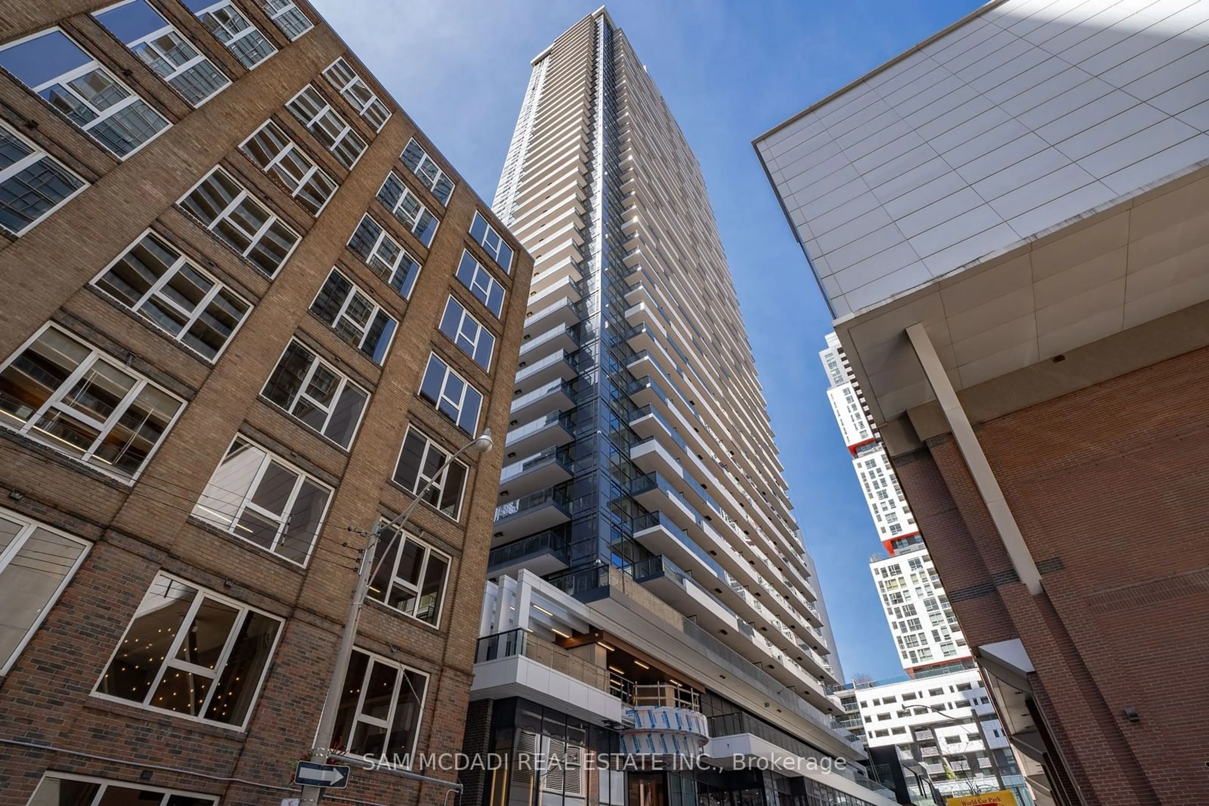 A pic from exterior of the house or condo for 38 Widmer St #4302, Toronto Ontario M5V 0P7