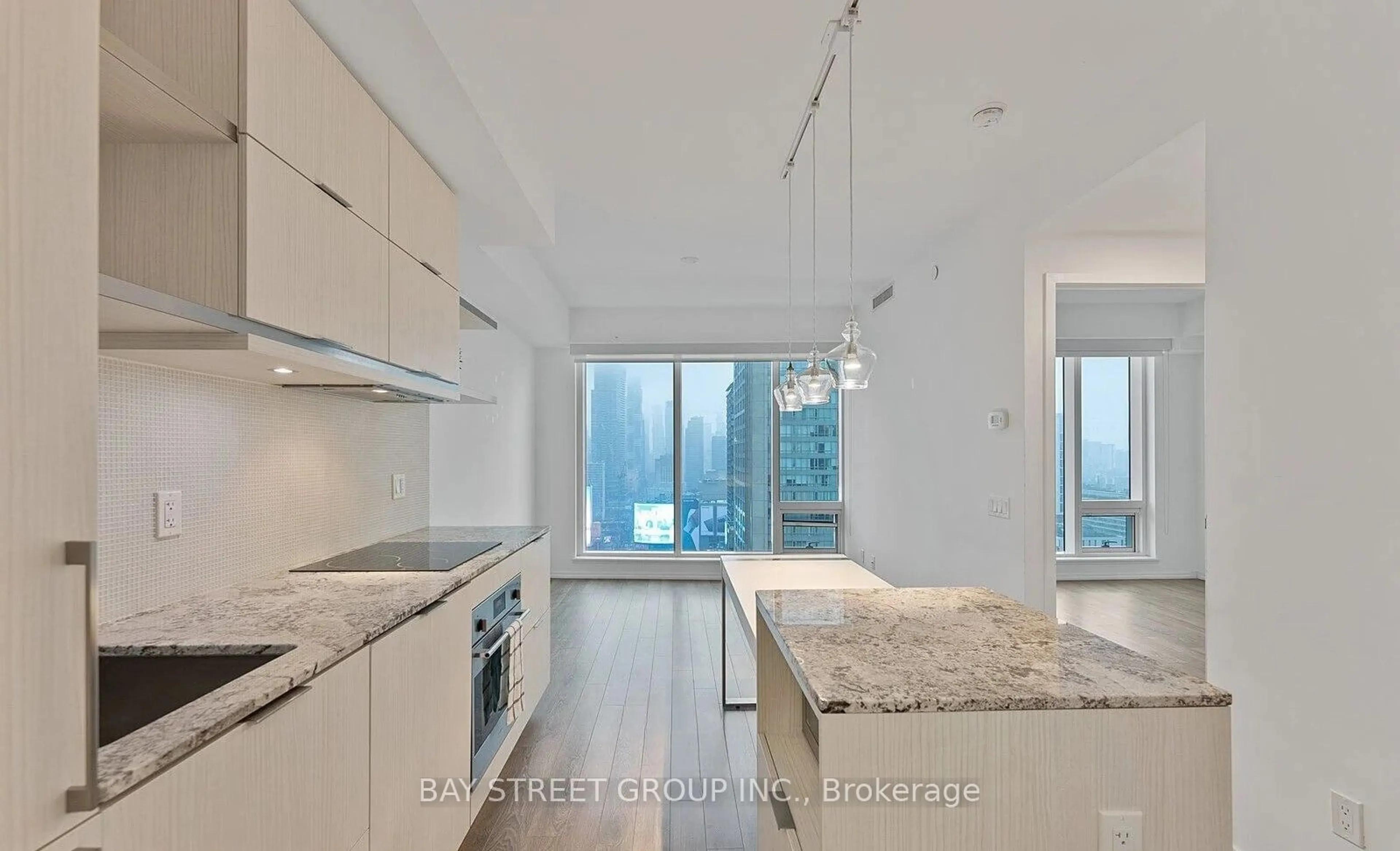 Contemporary kitchen for 197 Yonge St #3701, Toronto Ontario M5B 1M4