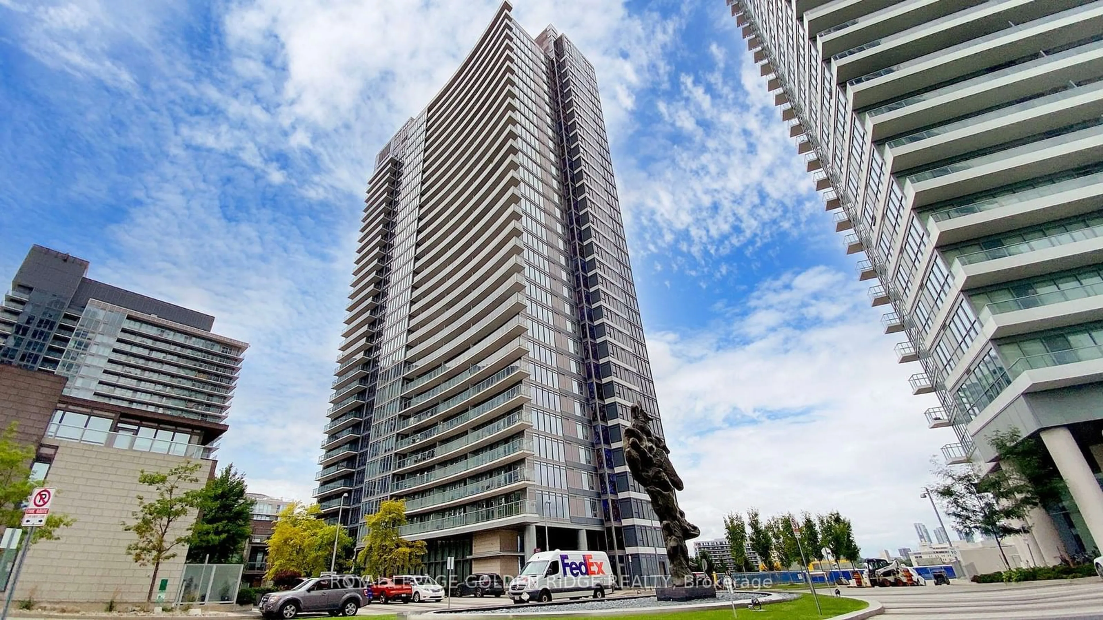 A pic from exterior of the house or condo for 121 Mcmahon Dr #309, Toronto Ontario M2K 0C1