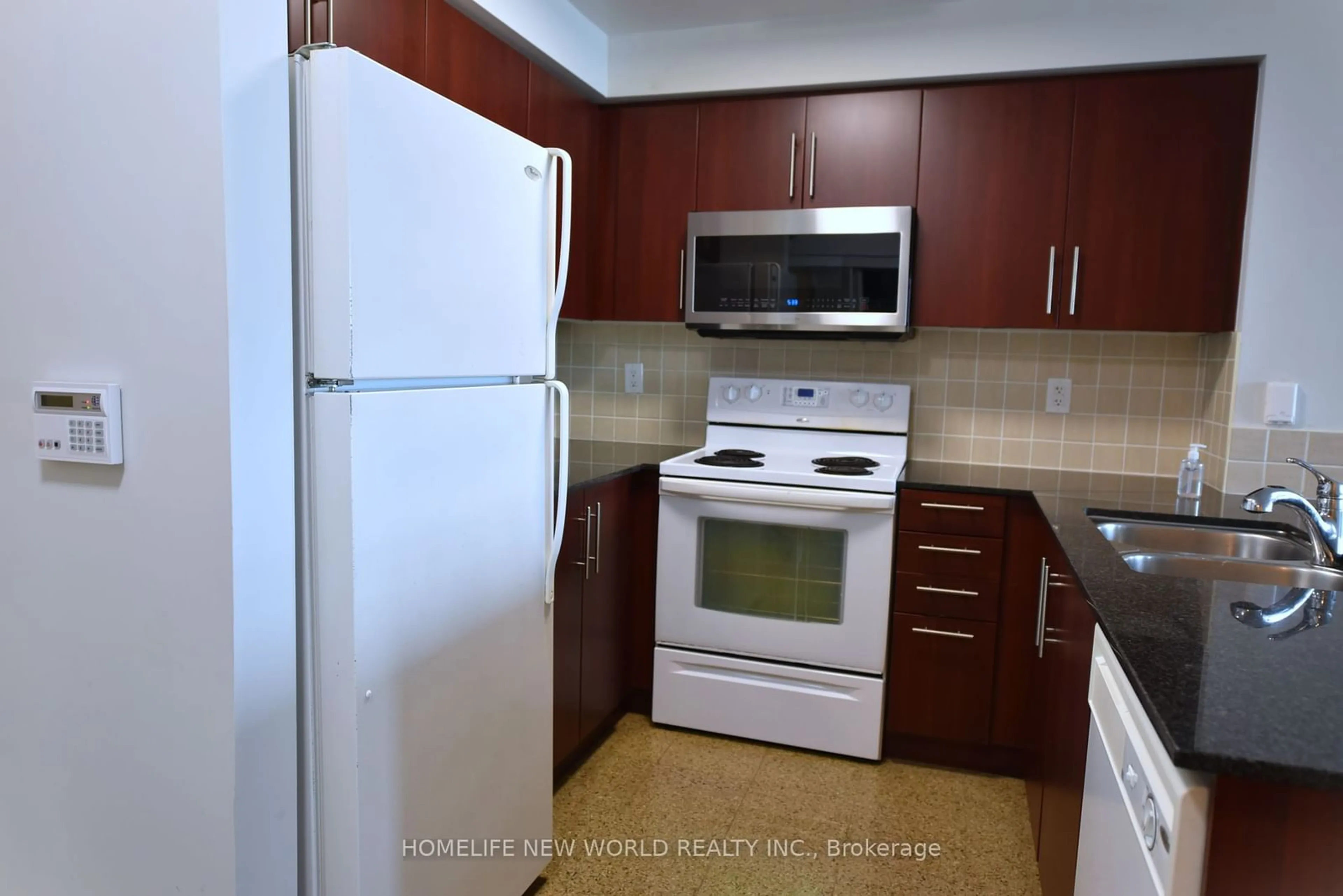 Standard kitchen for 503 Beecroft Rd #1207, Toronto Ontario M2N 0A2