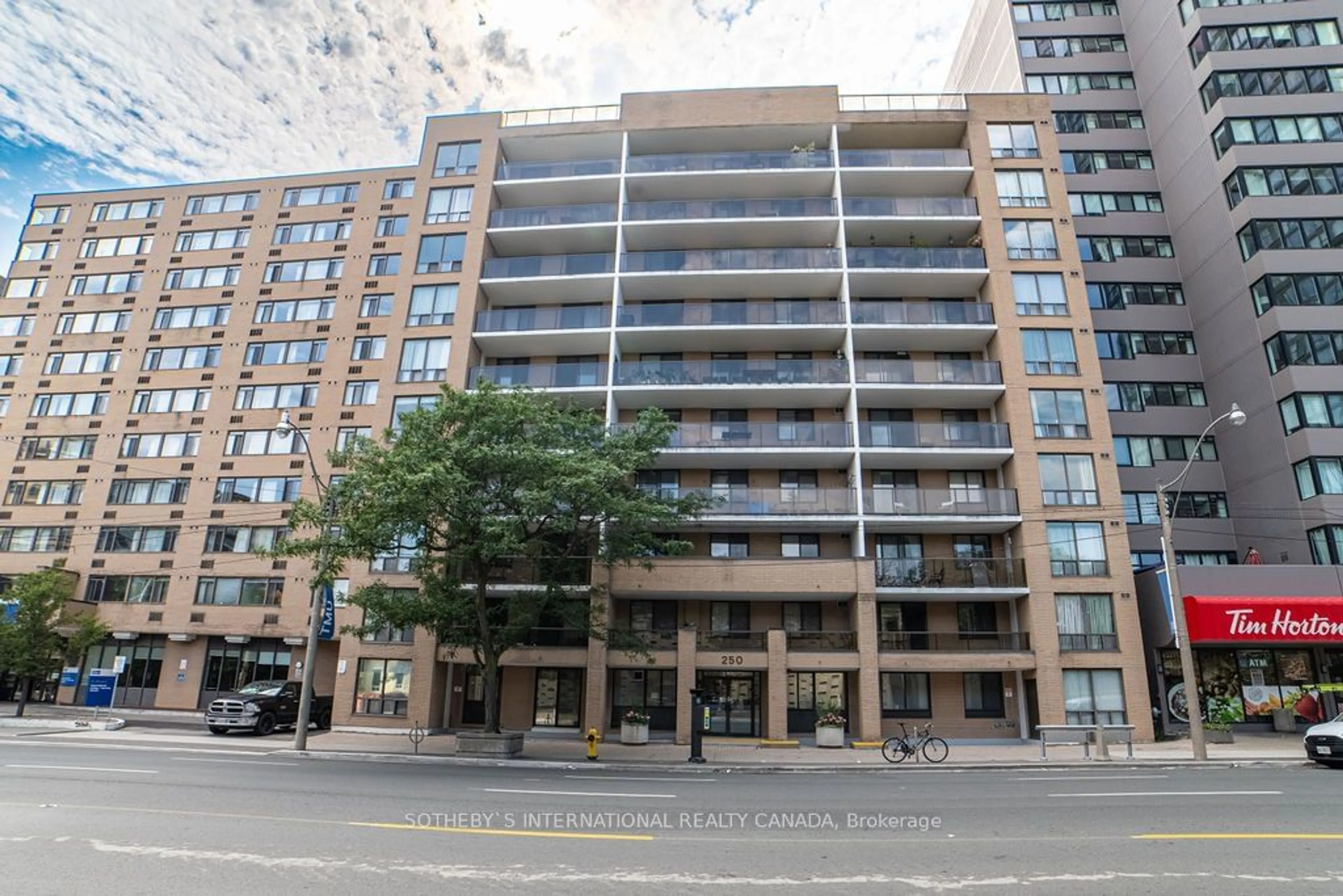 A pic from exterior of the house or condo for 250 Jarvis St #104, Toronto Ontario M5B 2L2