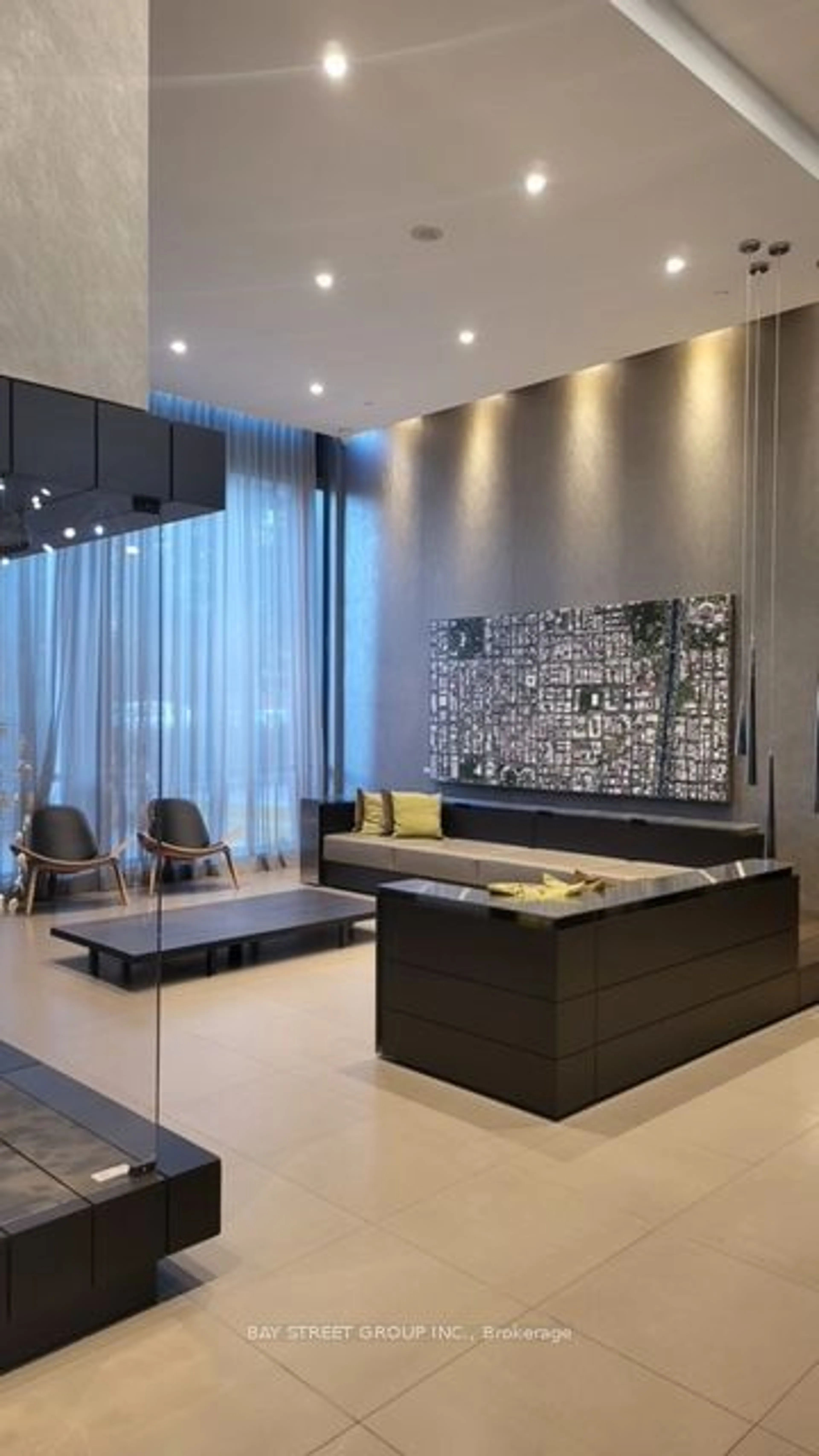 Indoor lobby for 55 Regent Park Blvd #2704, Toronto Ontario M5A 0C2