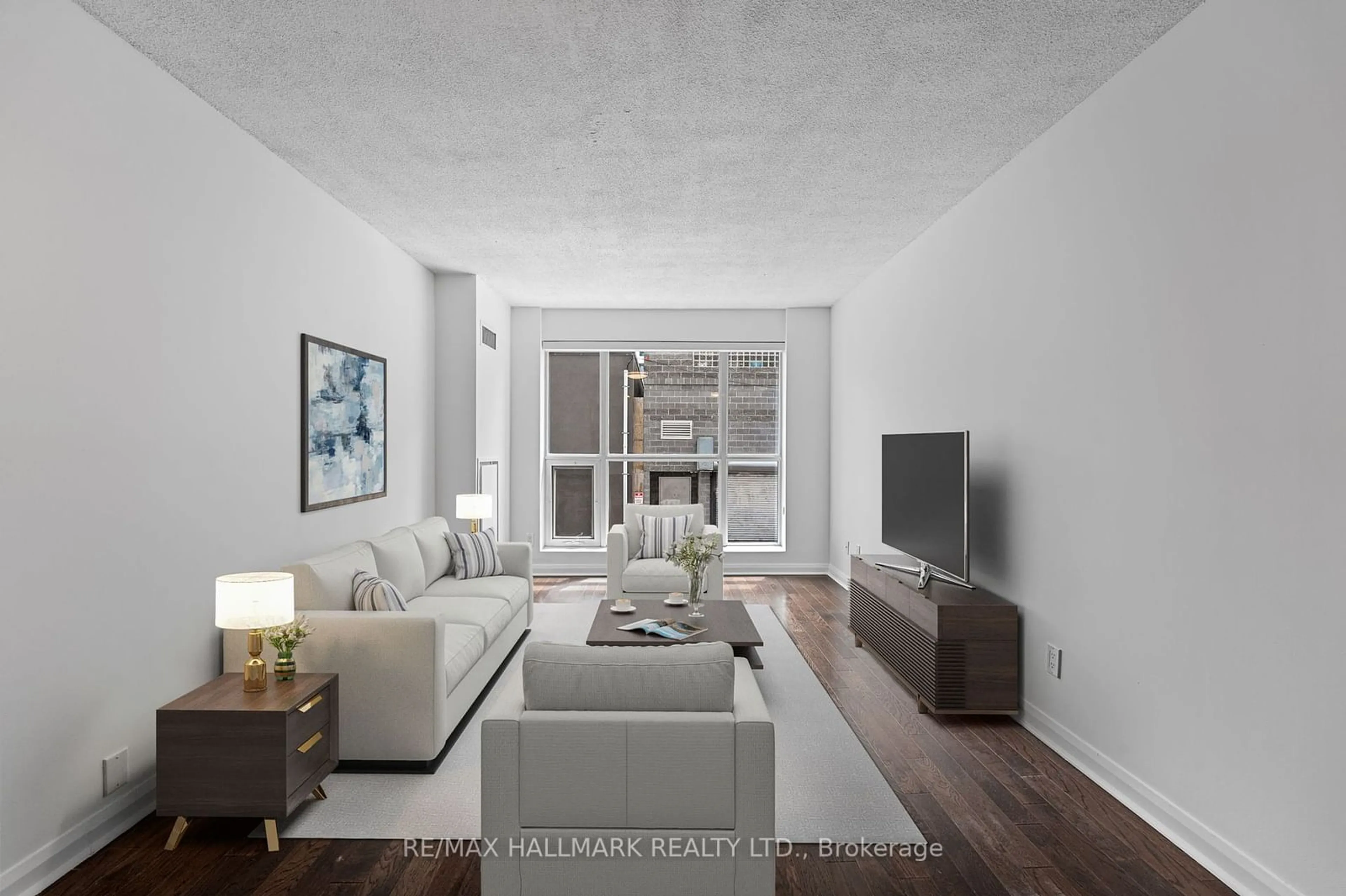 Living room for 18 Beverley St #217, Toronto Ontario M5T 3L2