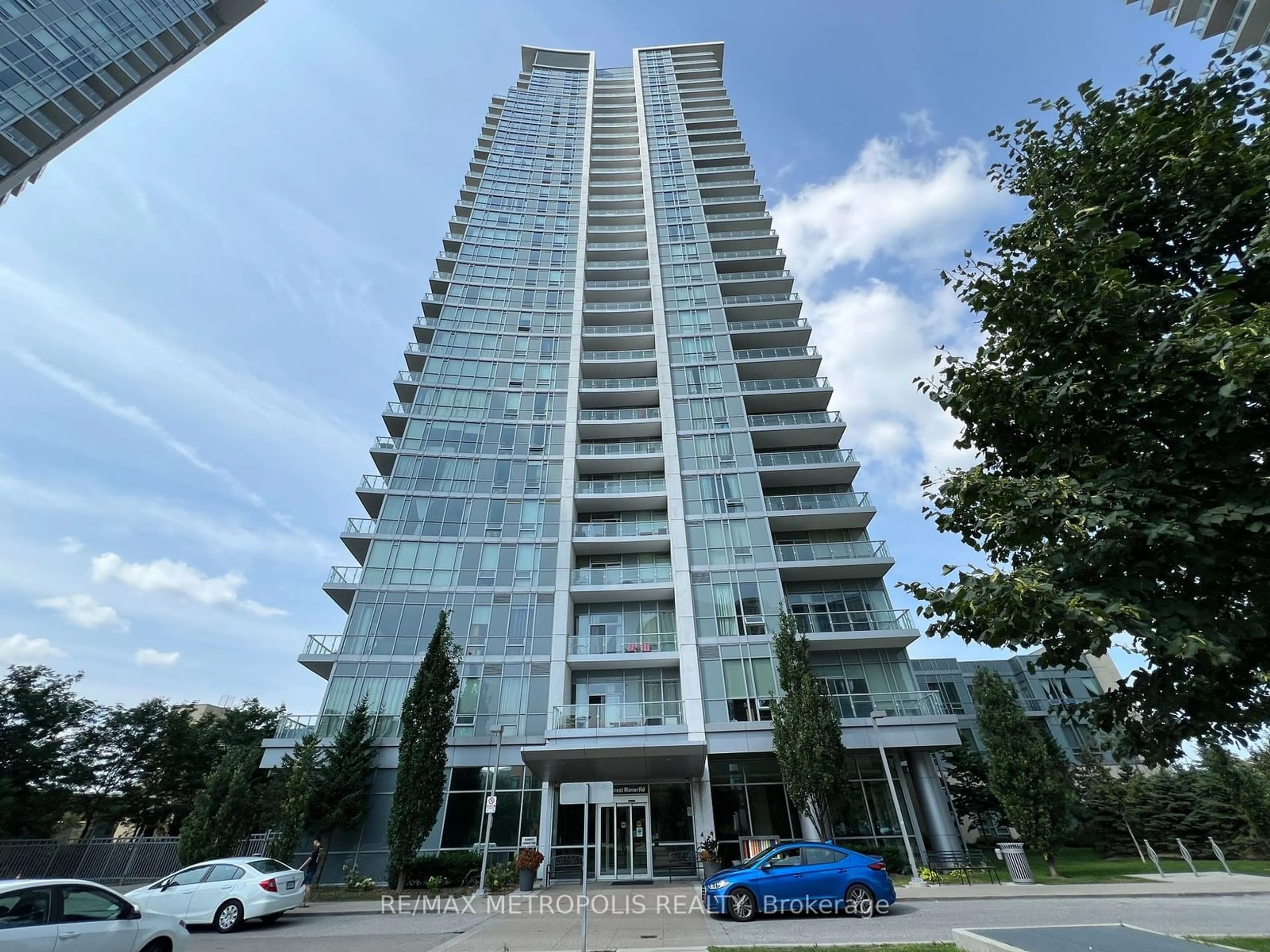 A pic from exterior of the house or condo for 66 Forest Manor Rd #2707, Toronto Ontario M2J 0B7