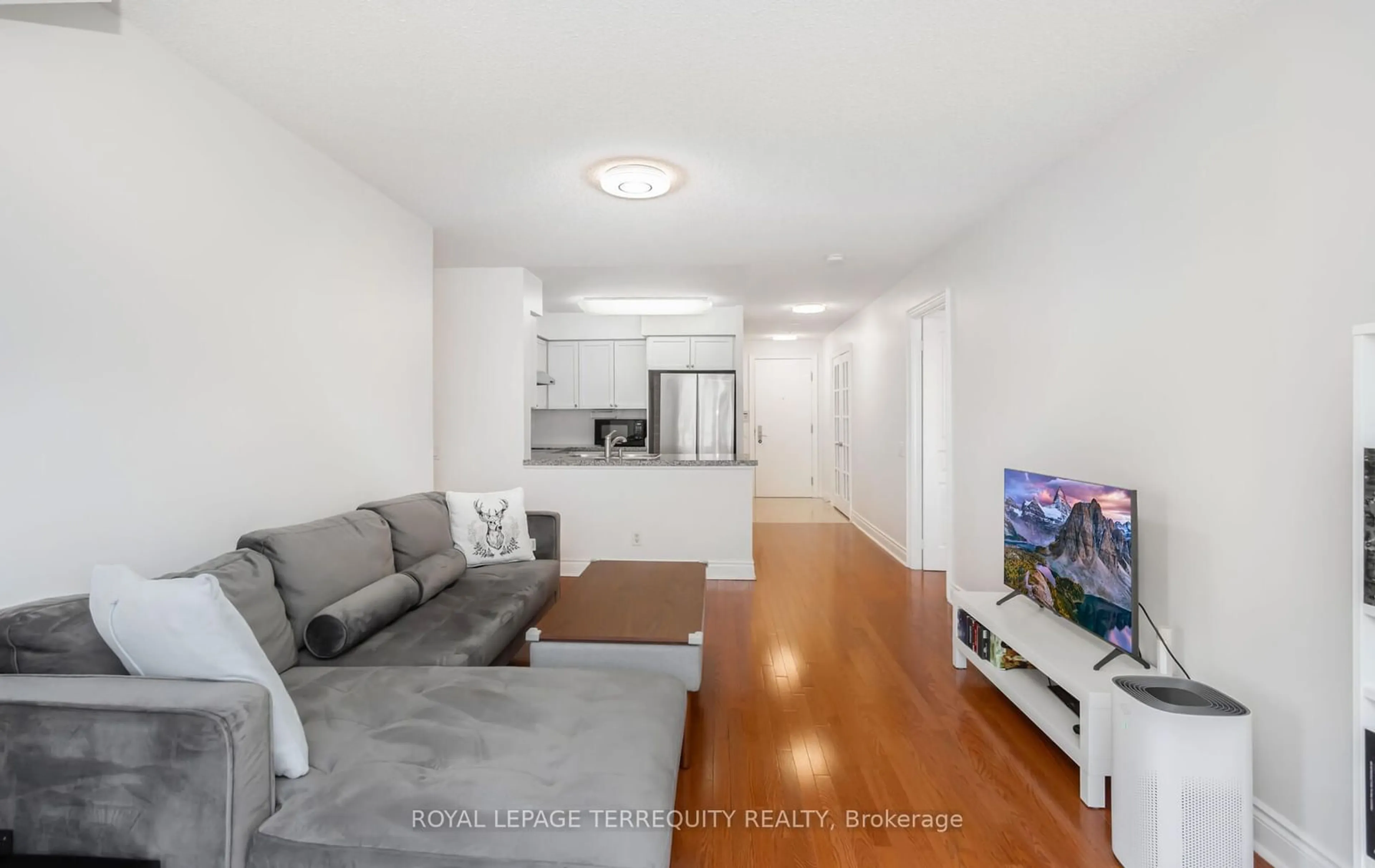 Living room for 8 Mckee Ave #1408, Toronto Ontario M2N 7E5