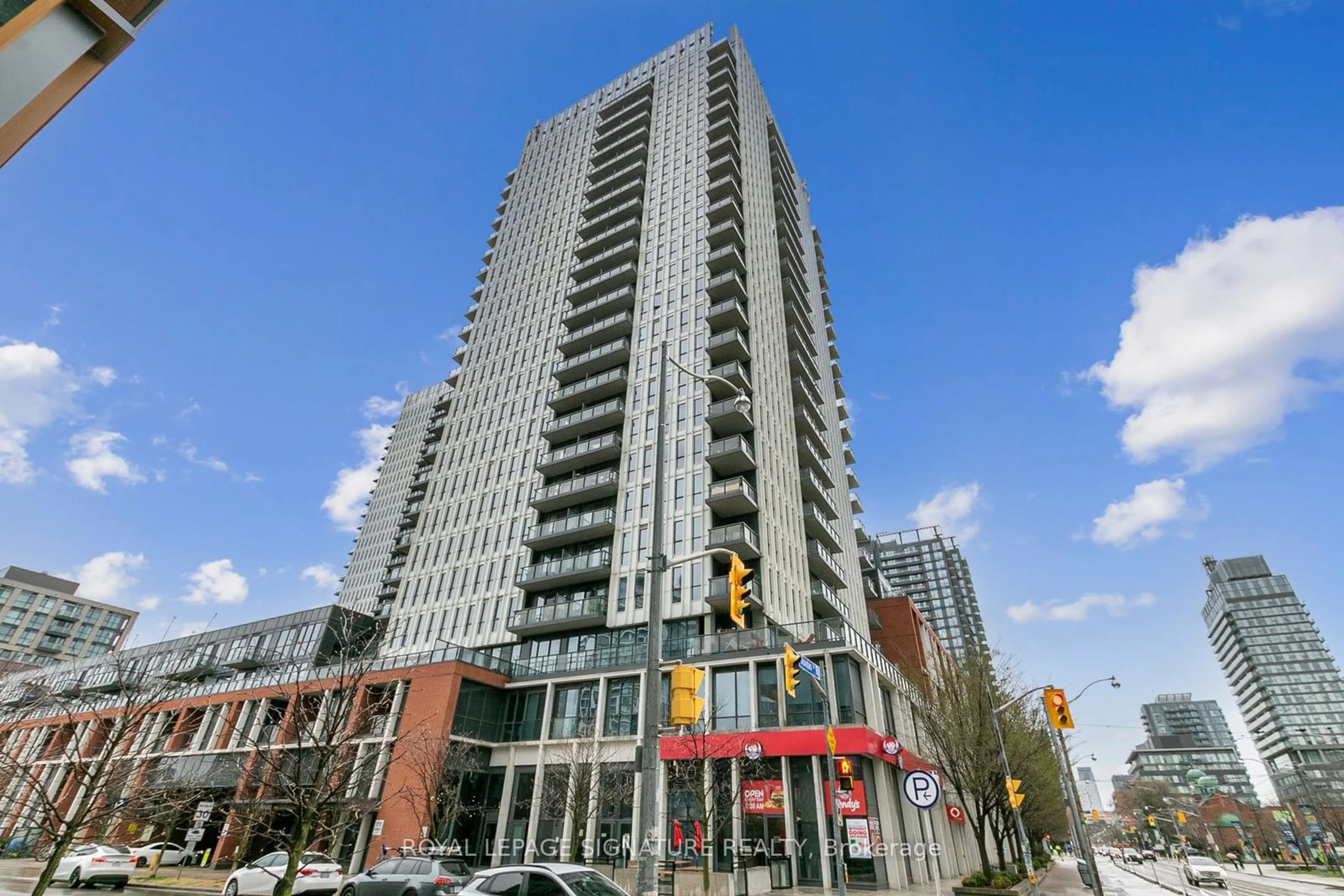 A pic from exterior of the house or condo for 170 Sumach St #510, Toronto Ontario M5A 0C3