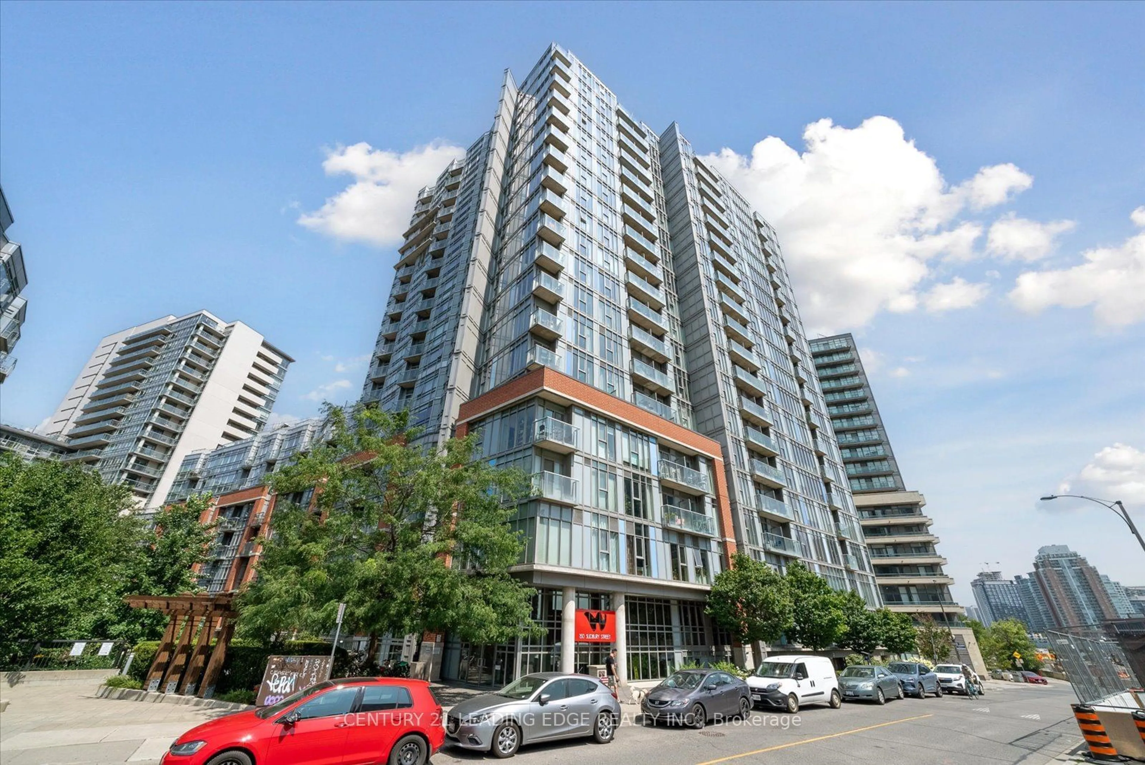 A pic from exterior of the house or condo for 150 Sudbury St #1607, Toronto Ontario M6J 3S8