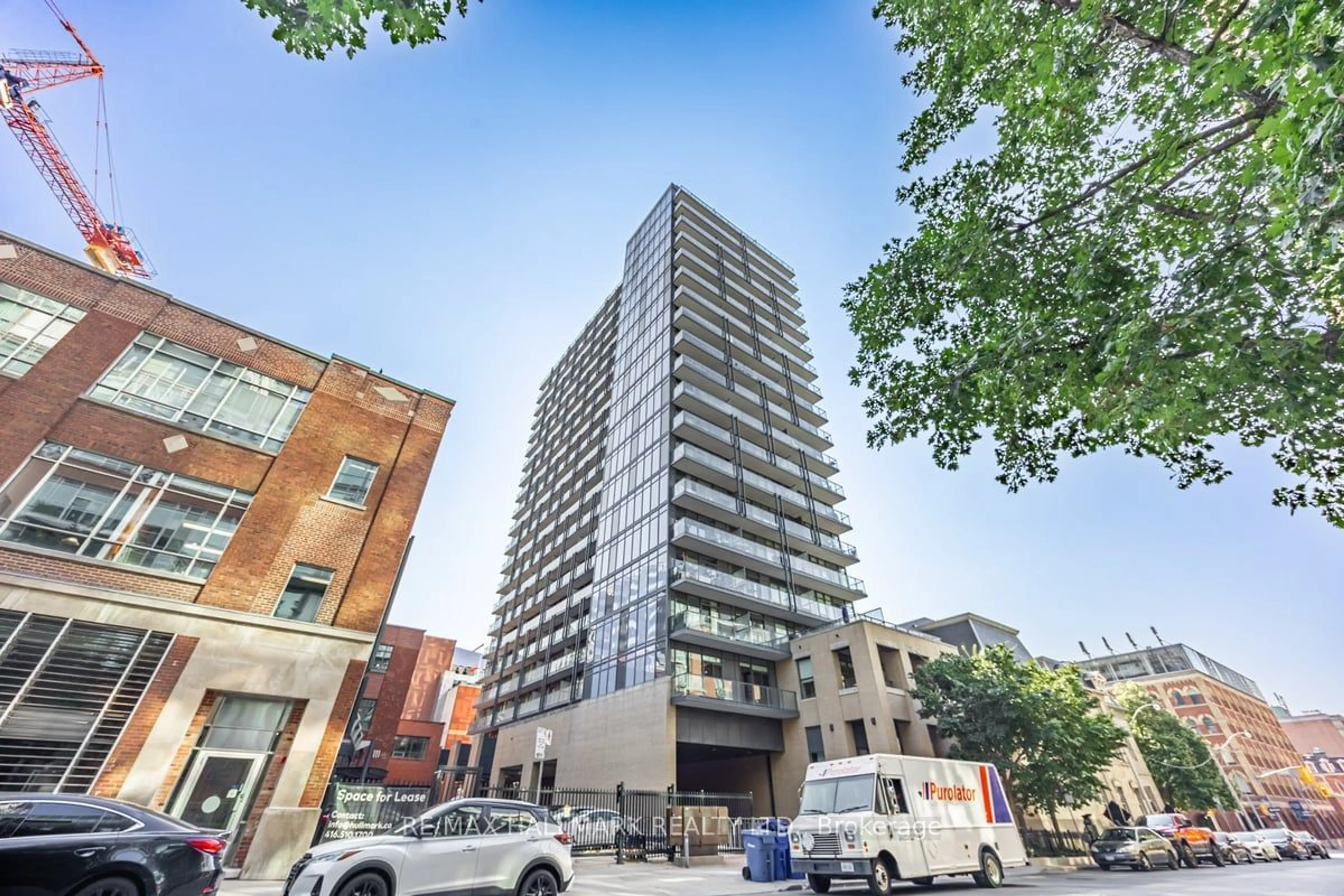 A pic from exterior of the house or condo for 105 George St #1704, Toronto Ontario M5A 2N4