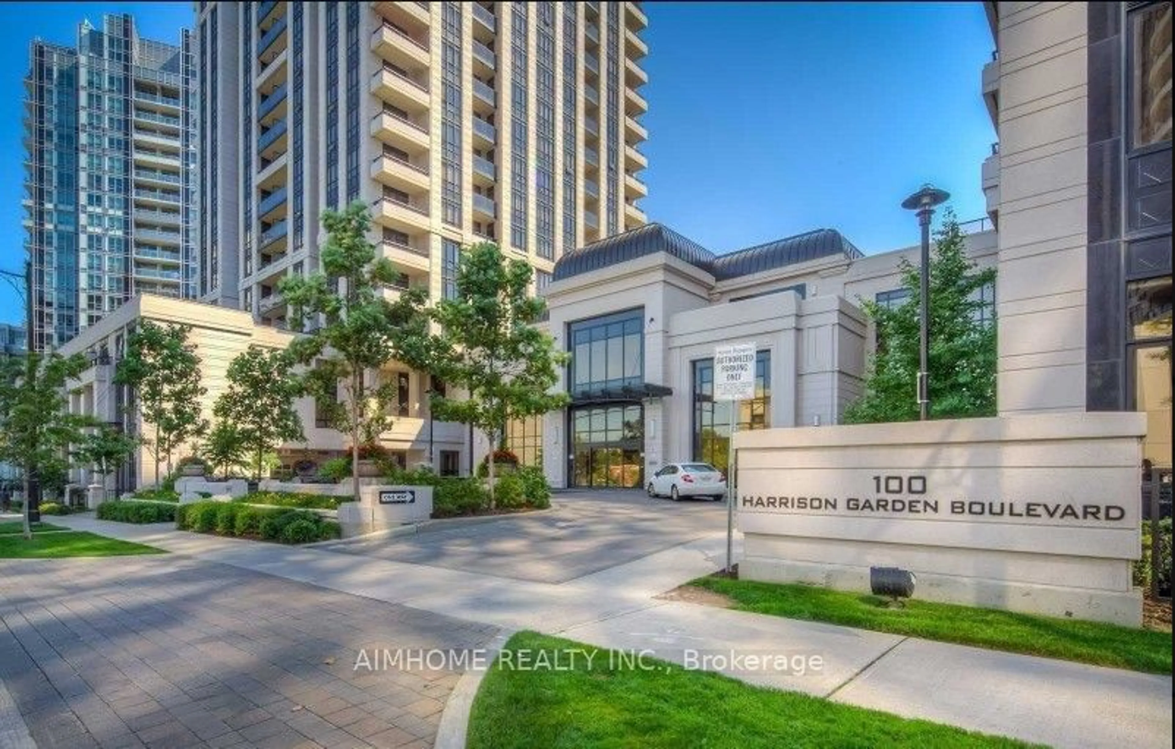 A pic from exterior of the house or condo for 100 Harrison Garden Blvd #424, Toronto Ontario M2N 0C2