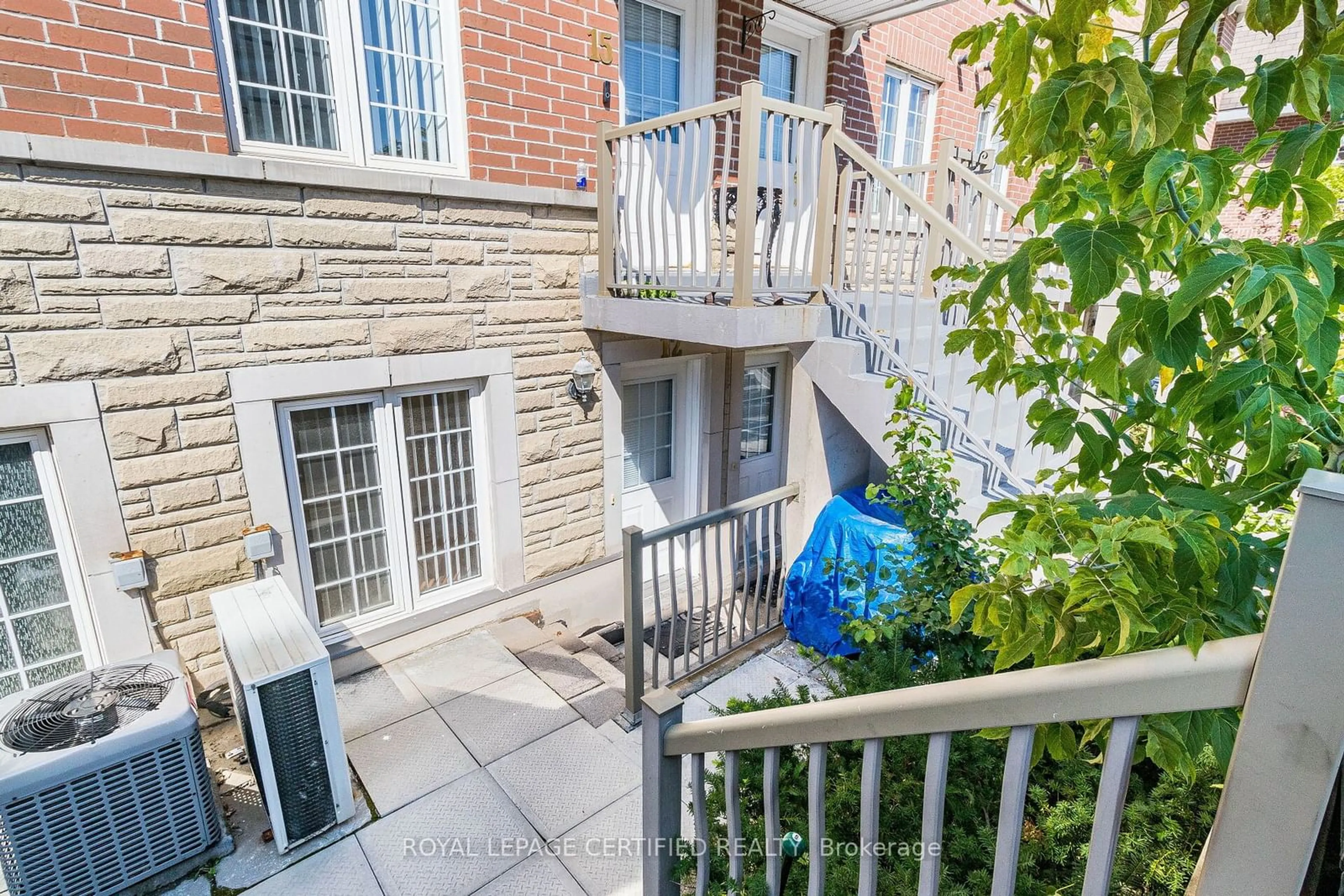 Patio for 55 Cedarcroft Blvd #12, Toronto Ontario M2R 3Y1