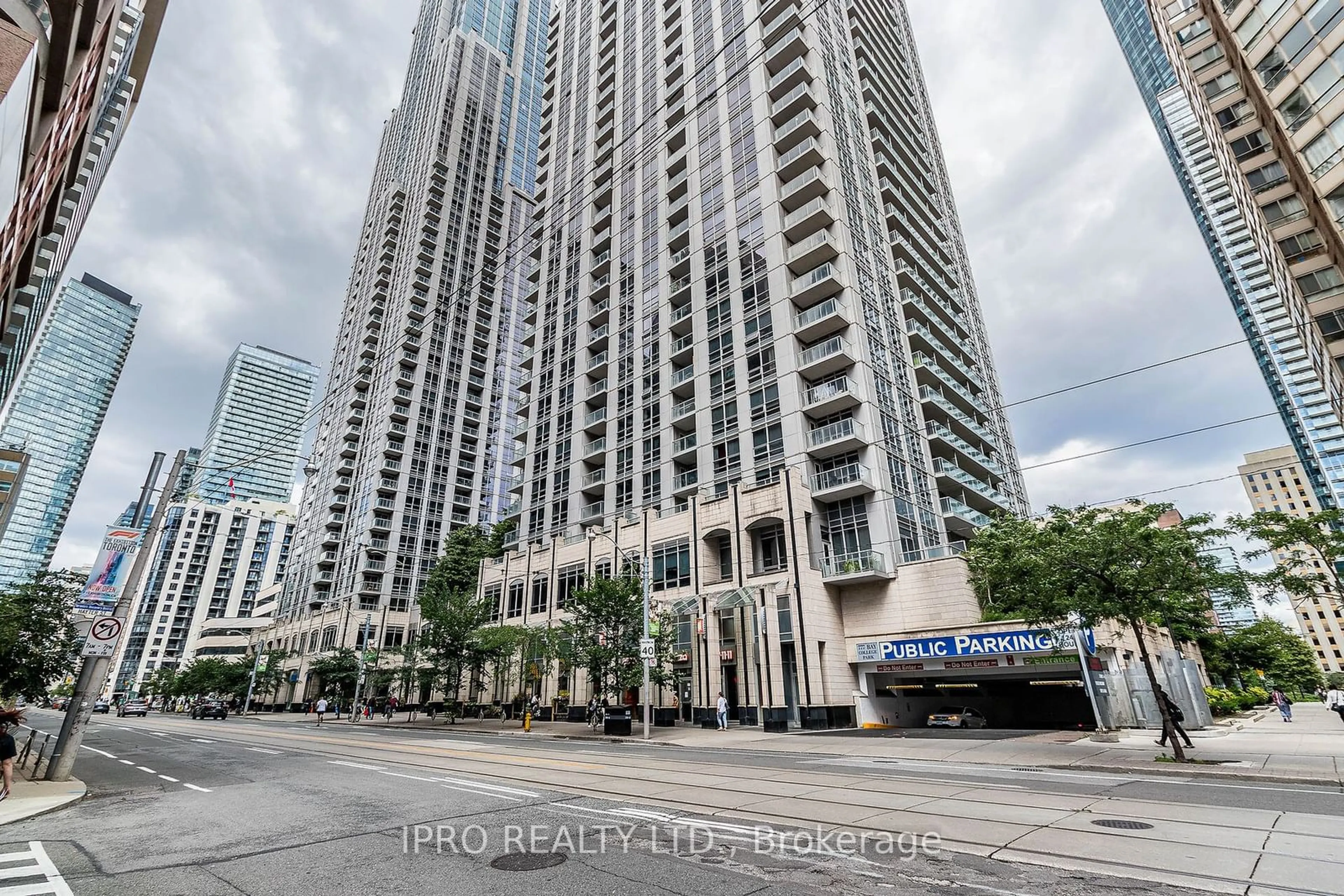 A pic from exterior of the house or condo for 761 Bay St #2401, Toronto Ontario M5C 2R2