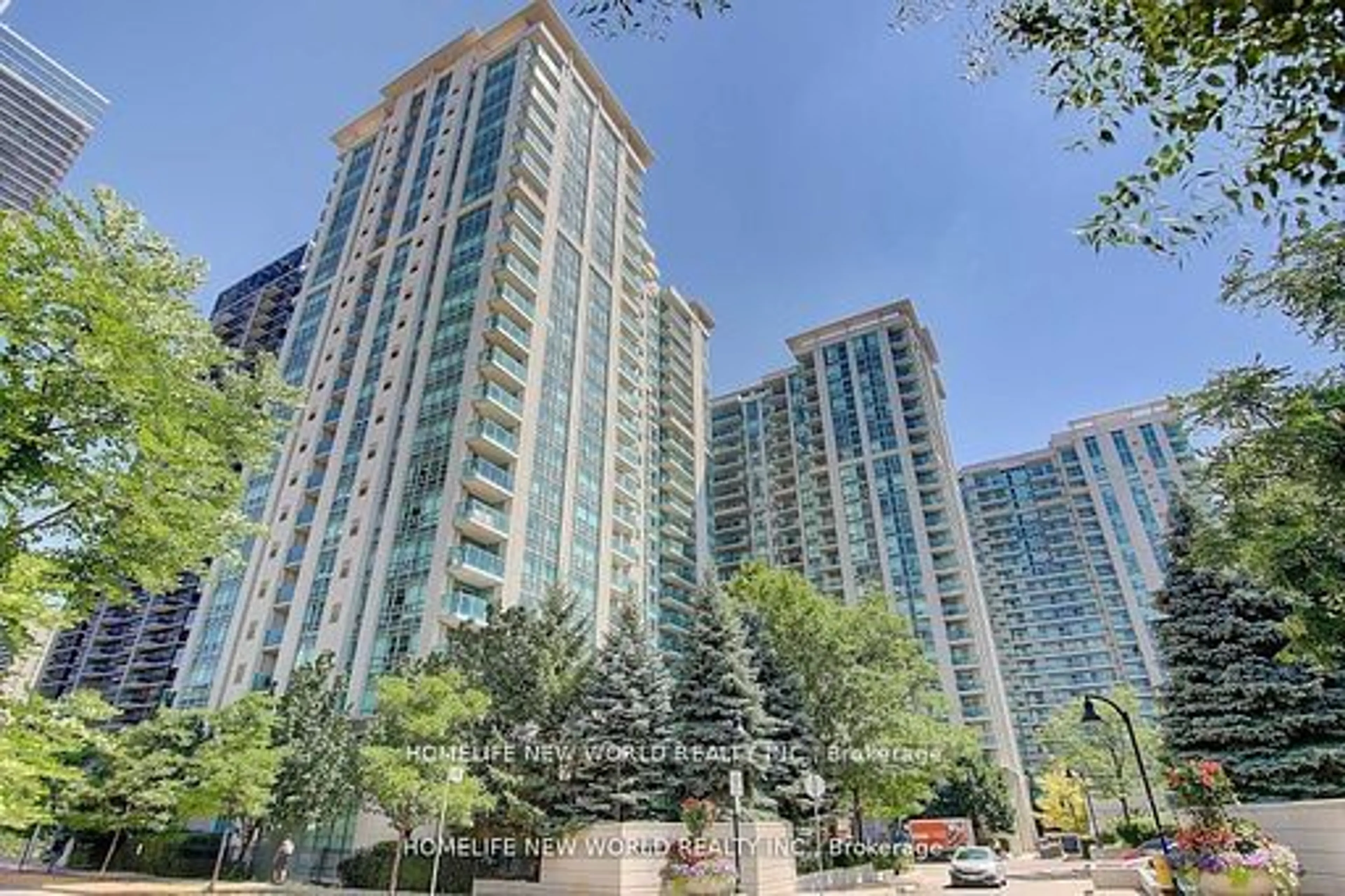 A pic from exterior of the house or condo for 35 Bales Ave #2302, Toronto Ontario M2N 7L7