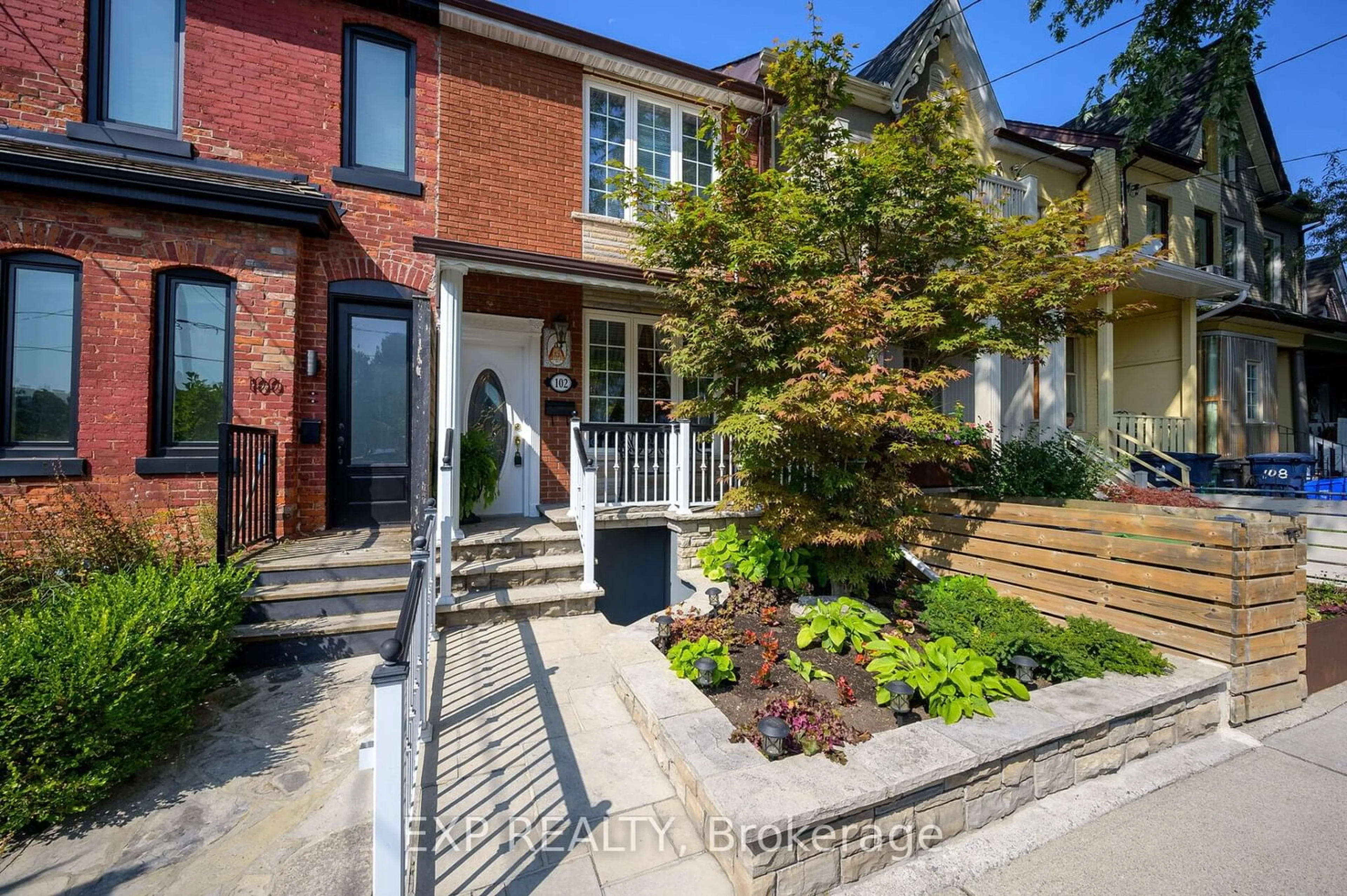 Home with brick exterior material, street for 102 Manning Ave, Toronto Ontario M6J 2K5