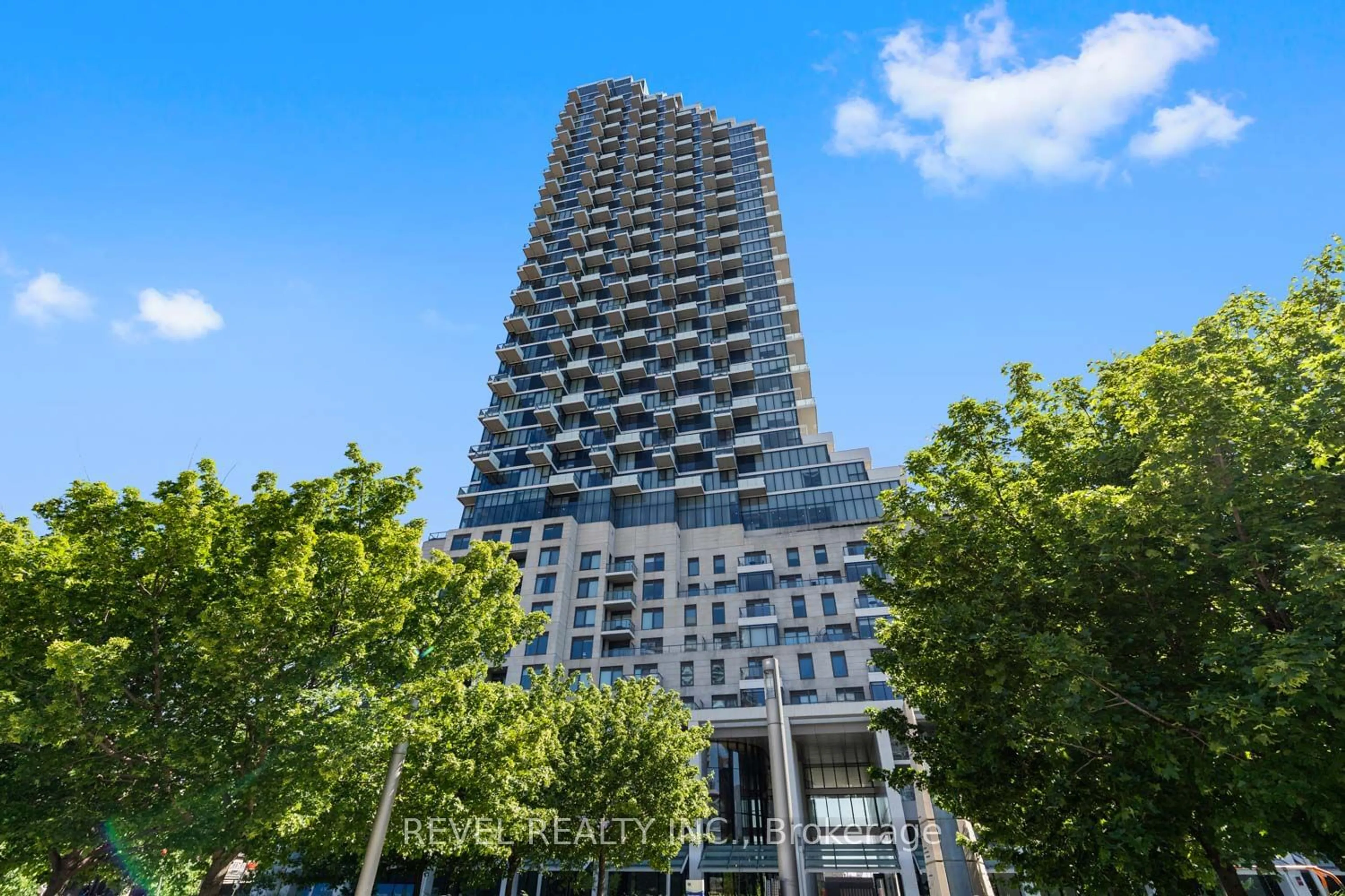 A pic from exterior of the house or condo for 16 Bonnycastle St #3303, Toronto Ontario M5A 0C9