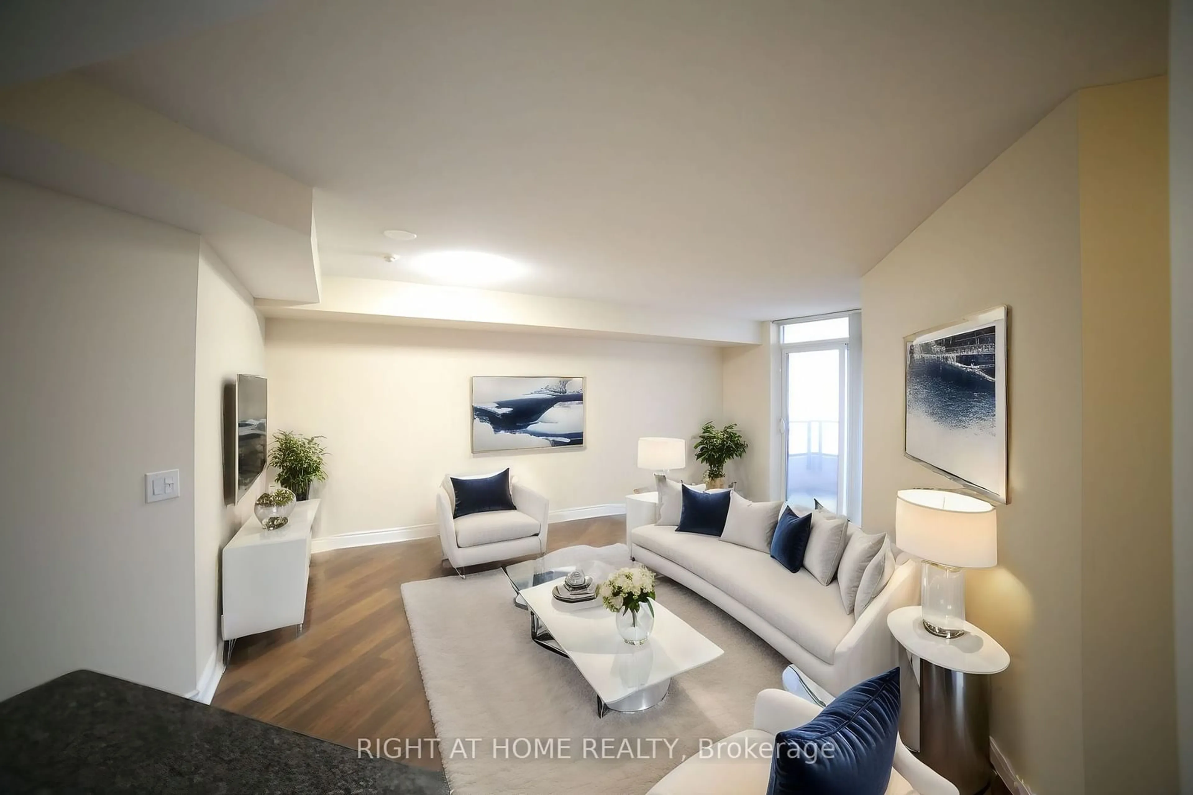 Living room for 500 Doris Ave #1424, Toronto Ontario M2N 0C1