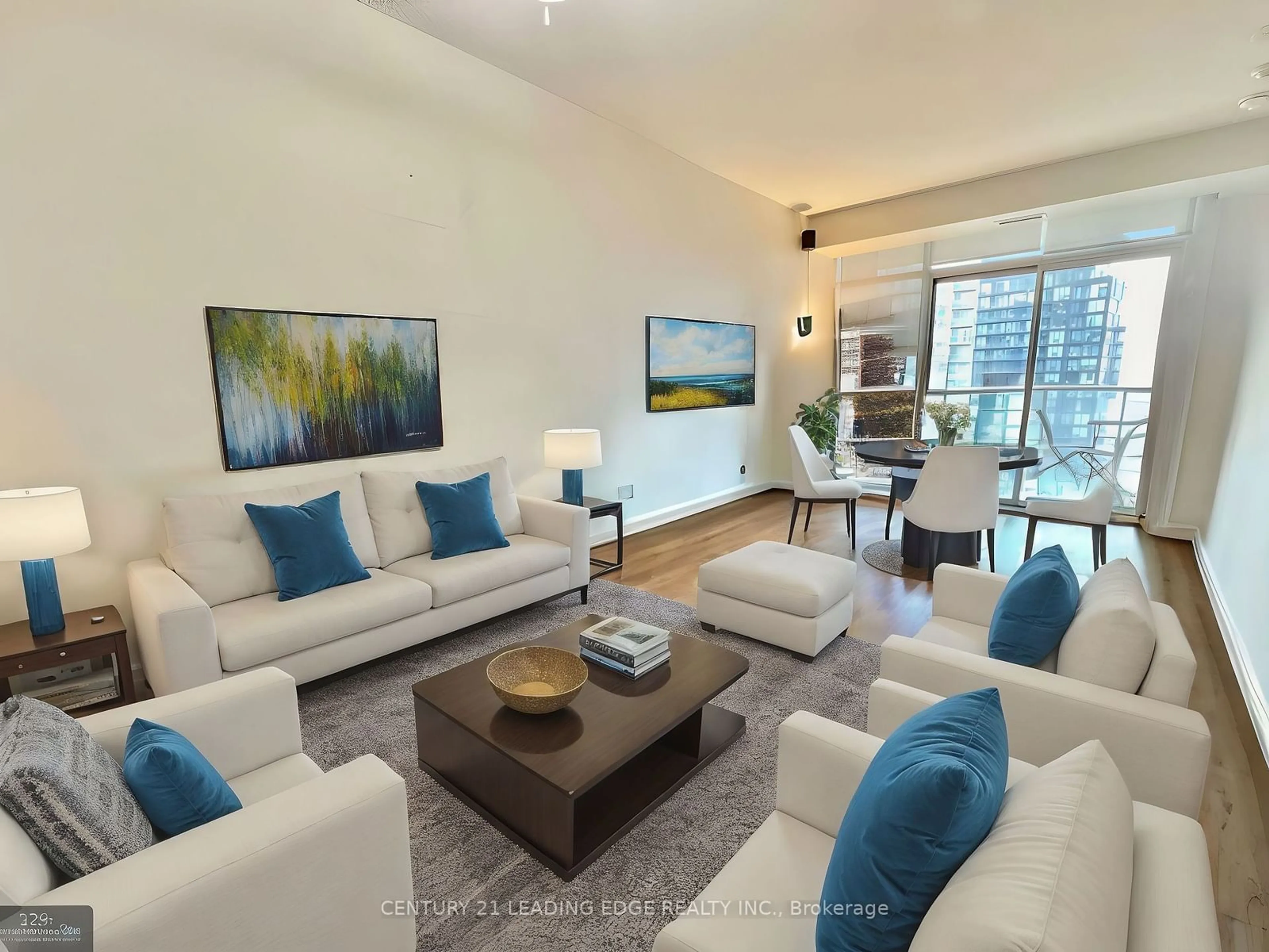 Living room for 125 Western Battery Rd #2509, Toronto Ontario M6K 3R8