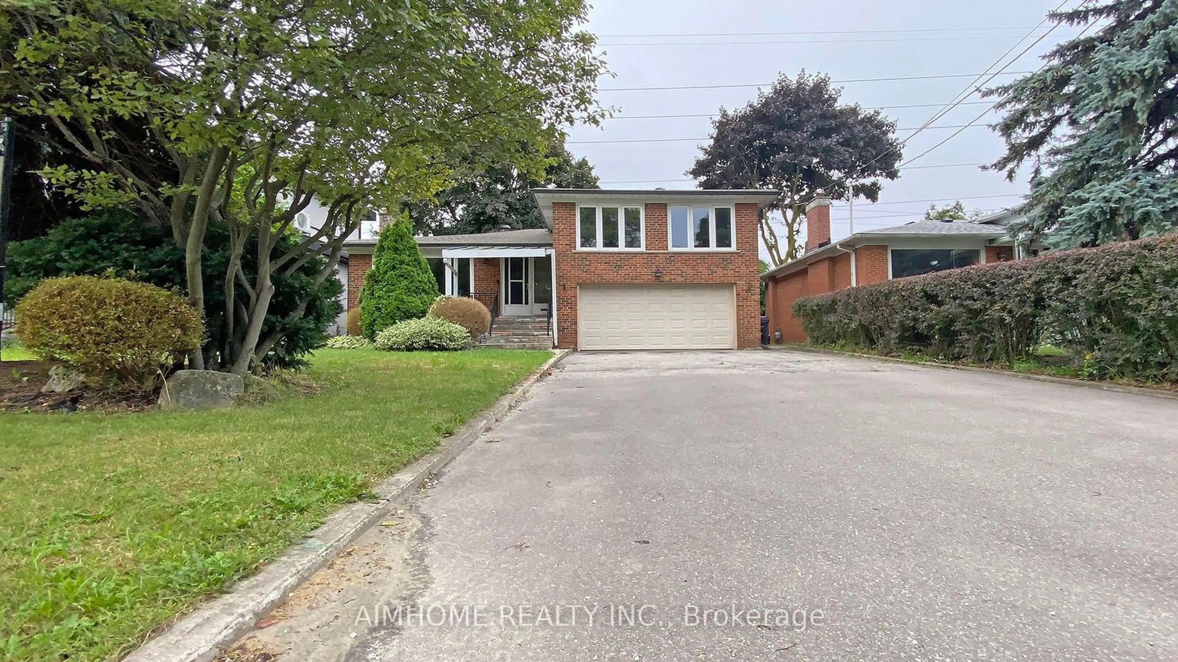 Frontside or backside of a home, the street view for 63 Bowerbank Dr, Toronto Ontario M2M 1Z9