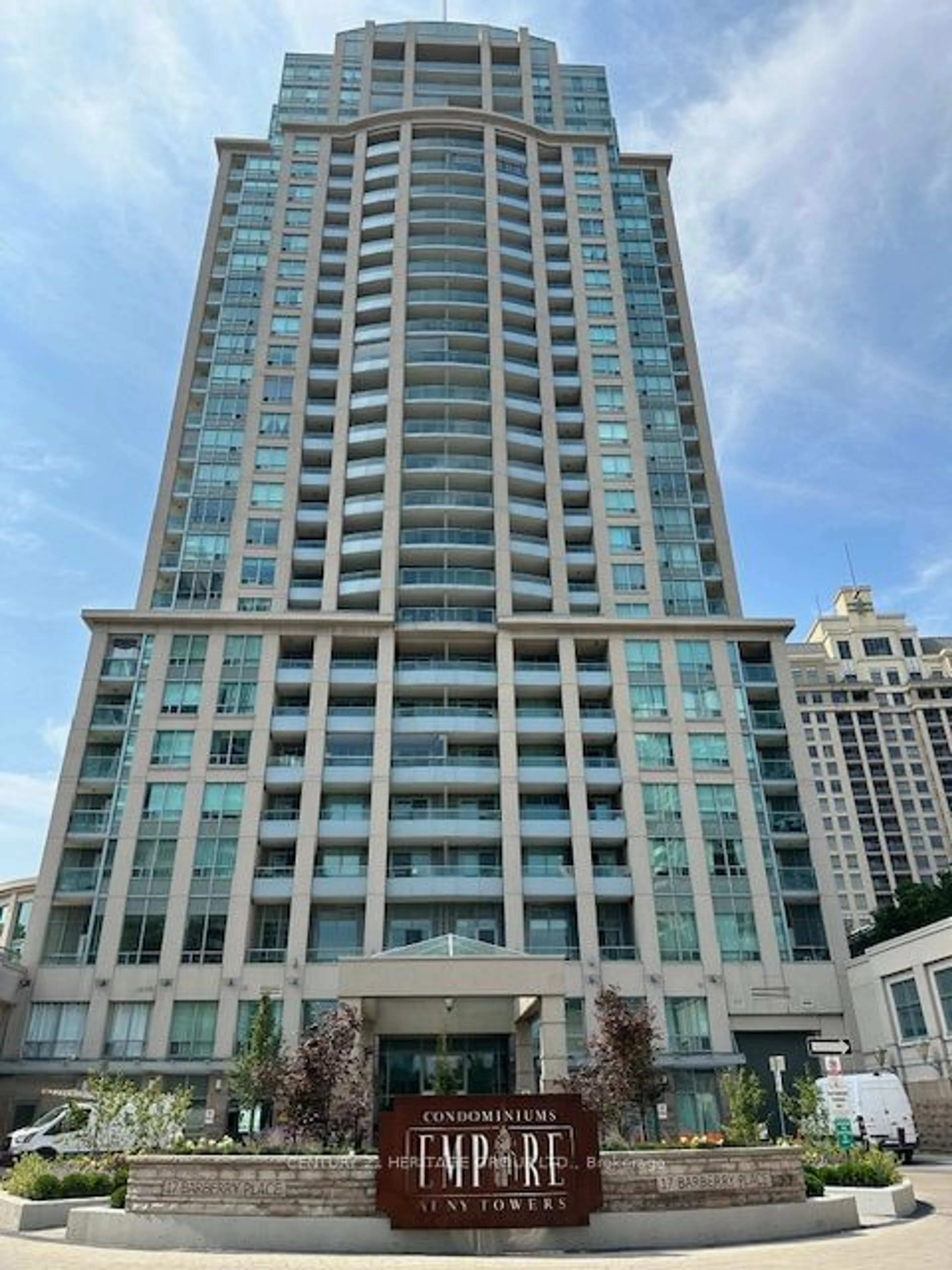 A pic from exterior of the house or condo for 17 Barberry Pl #1802, Toronto Ontario M2K 3E2