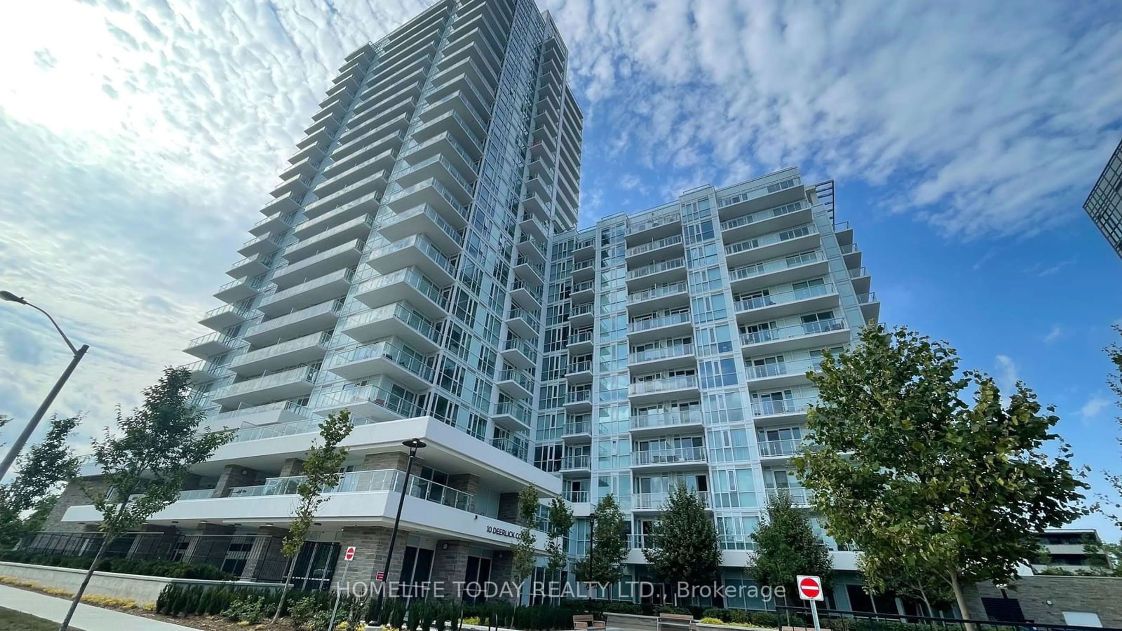 A pic from exterior of the house or condo for 10 Deerlick Crt #502, Toronto Ontario M3A 0A7