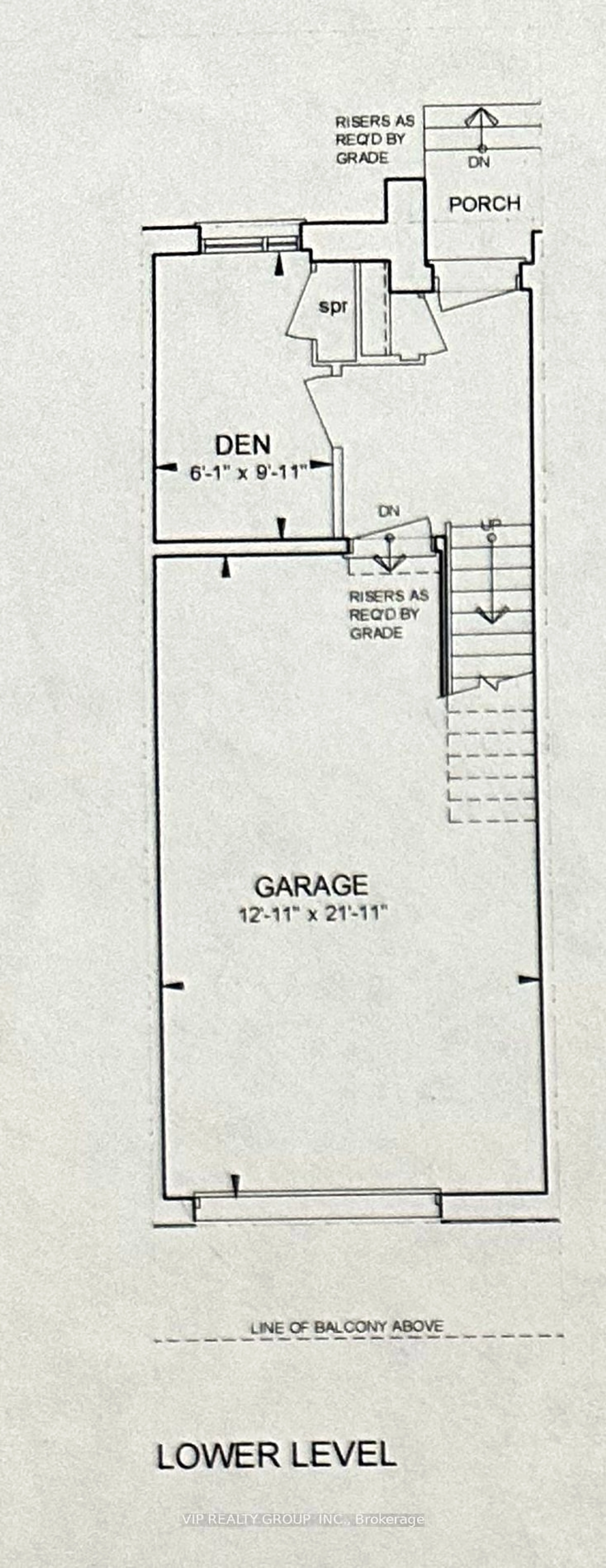 Floor plan for 94 Bartley Dr, Toronto Ontario M4A 0A9