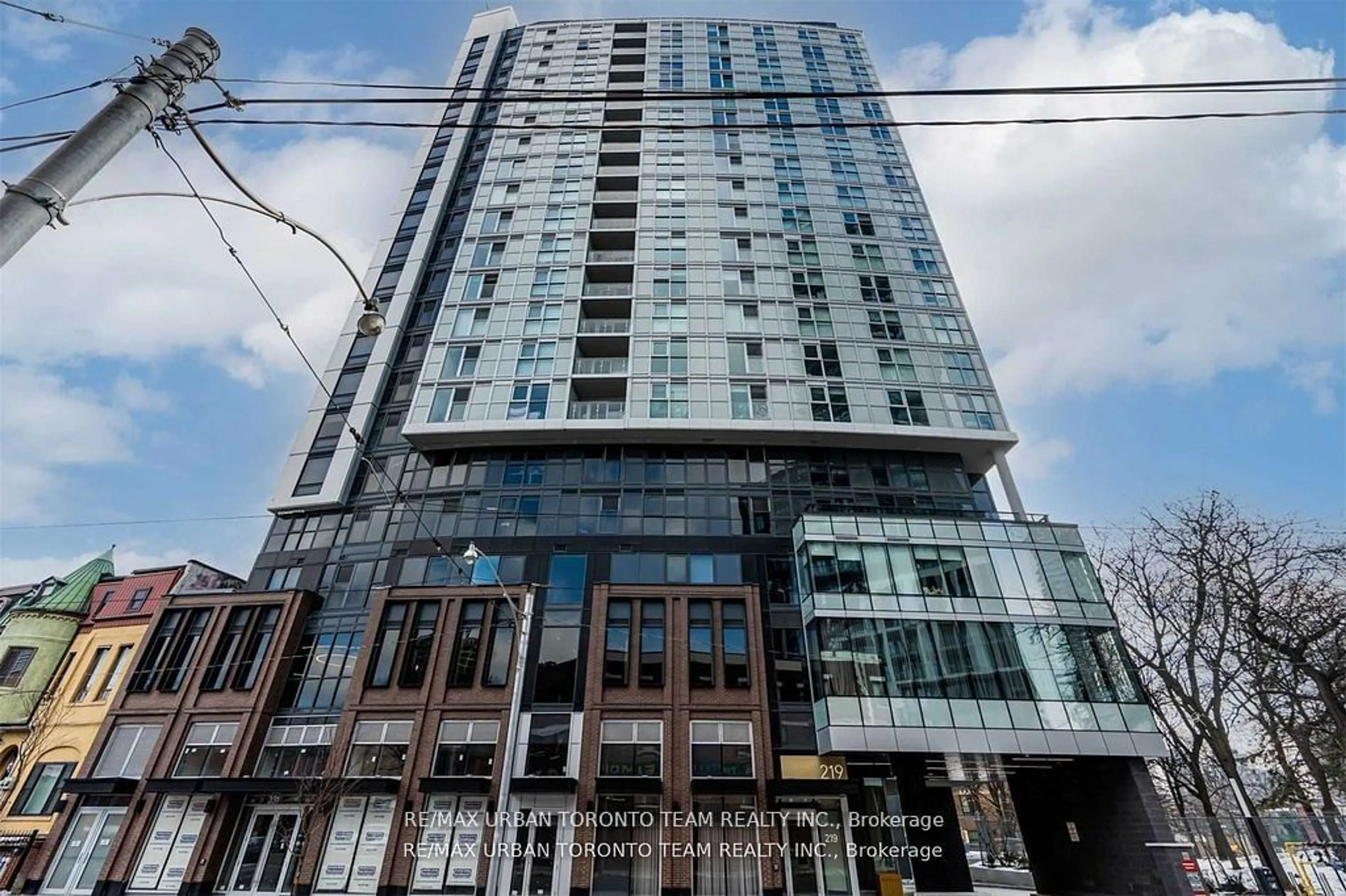 A pic from exterior of the house or condo for 219 Dundas St #706, Toronto Ontario M5A 0V1