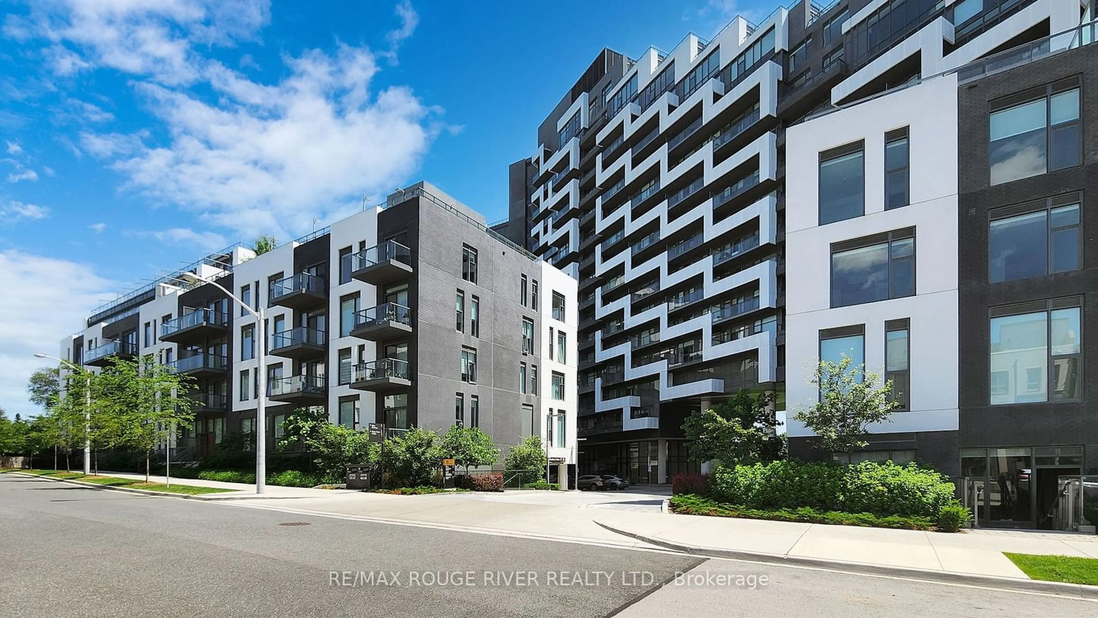 A pic from exterior of the house or condo, the front or back of building for 25 Adra Grado Way #953, Toronto Ontario M2J 0H6