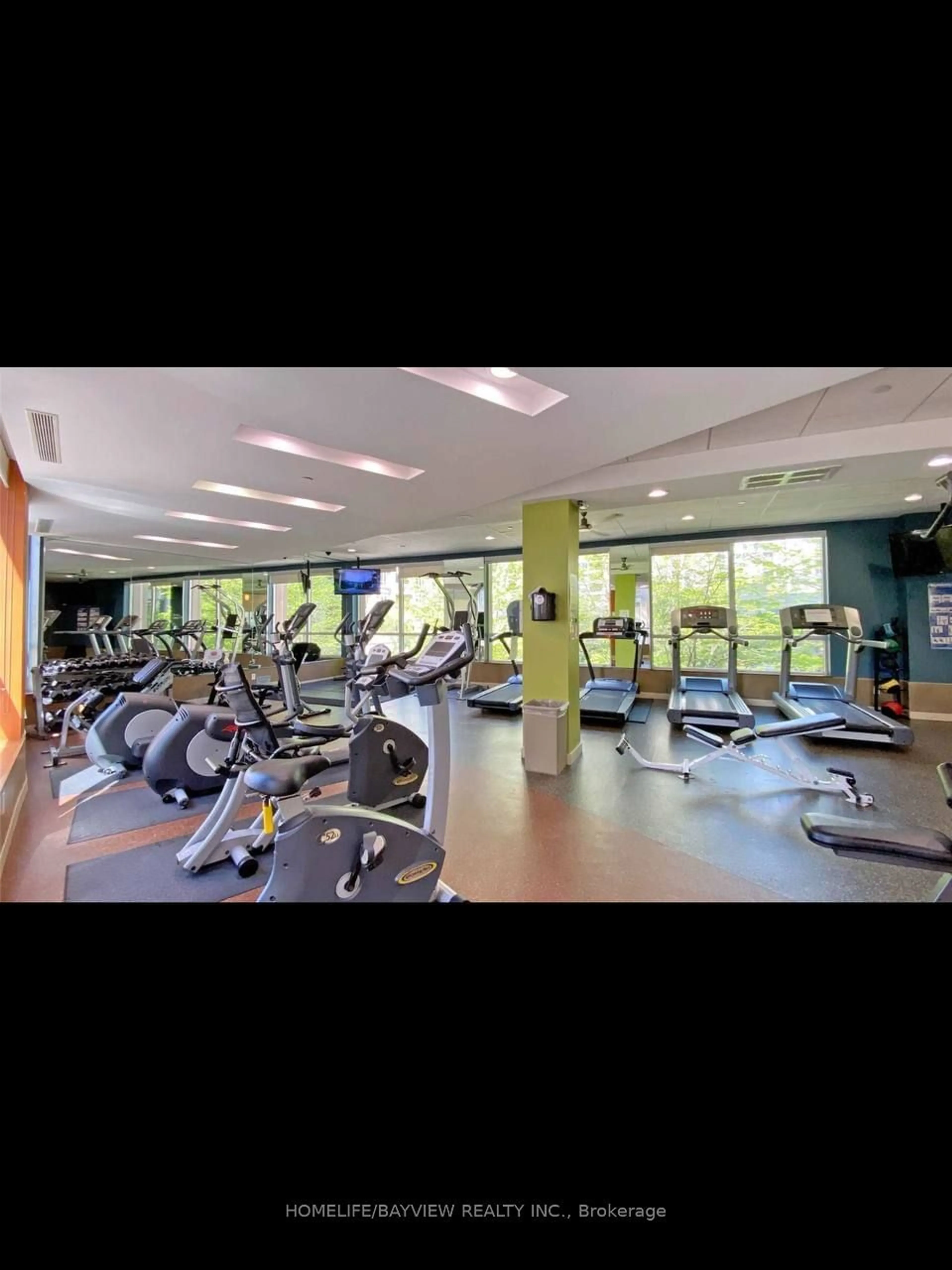 Gym or fitness room for 10 Northtown Way #2512, Toronto Ontario M3H 5S9