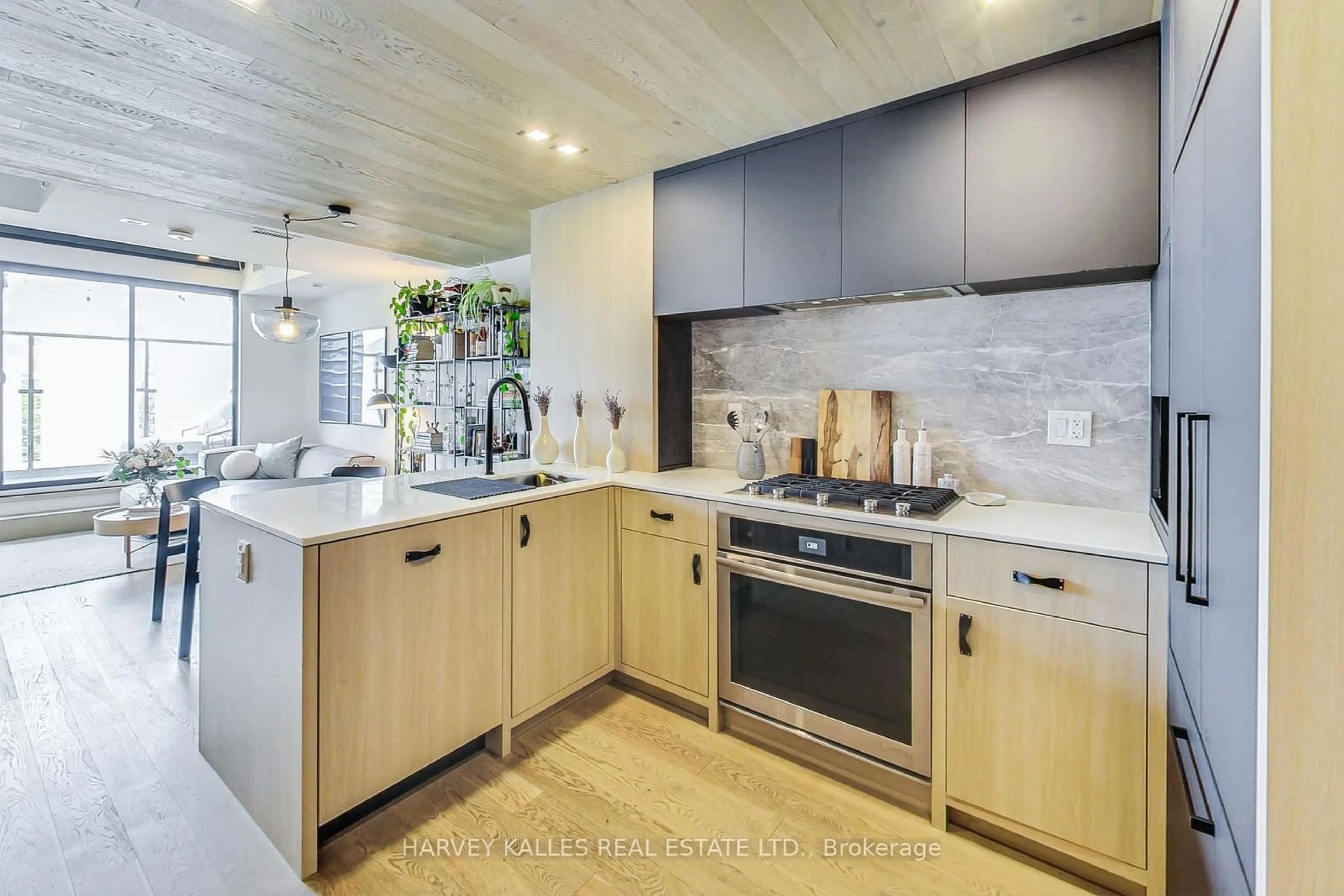 Contemporary kitchen for 45 Dovercourt Rd #507, Toronto Ontario M6J 3C2