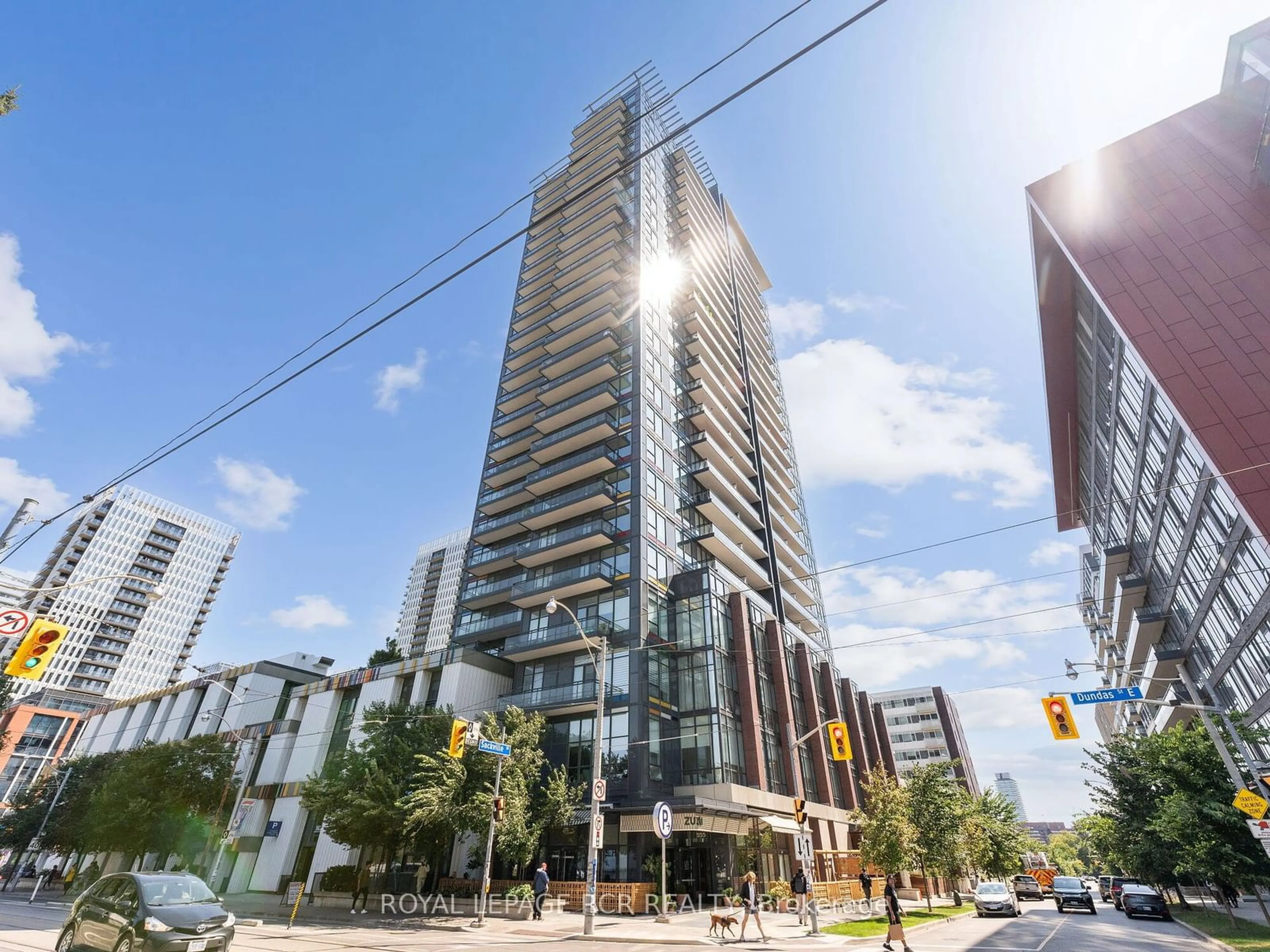 A pic from exterior of the house or condo for 225 Sackville St #2305, Toronto Ontario M5A 0B9