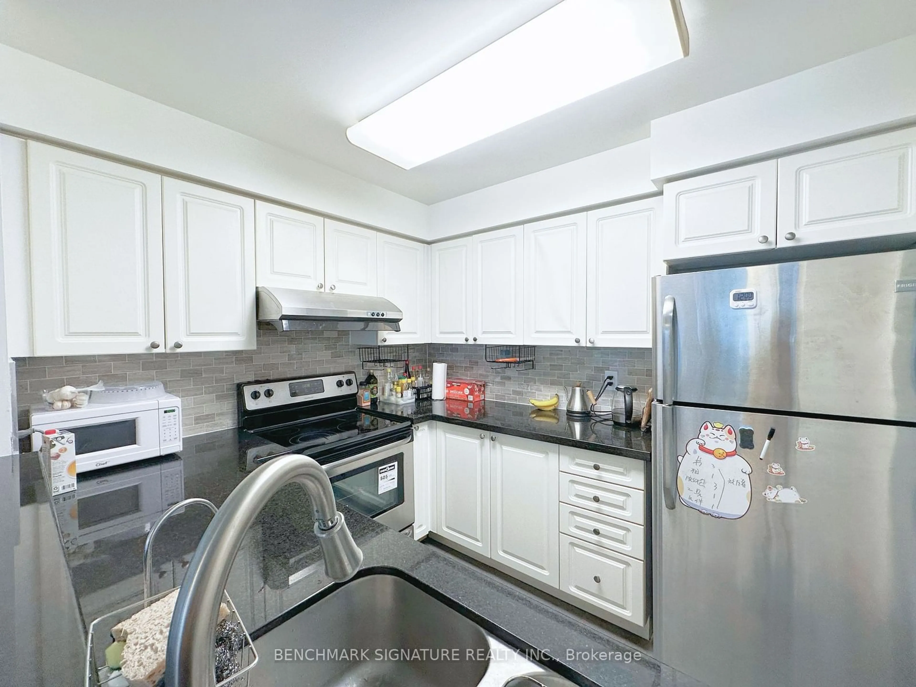 Standard kitchen for 28 Pemberton Ave #308, Toronto Ontario M2M 1Y1