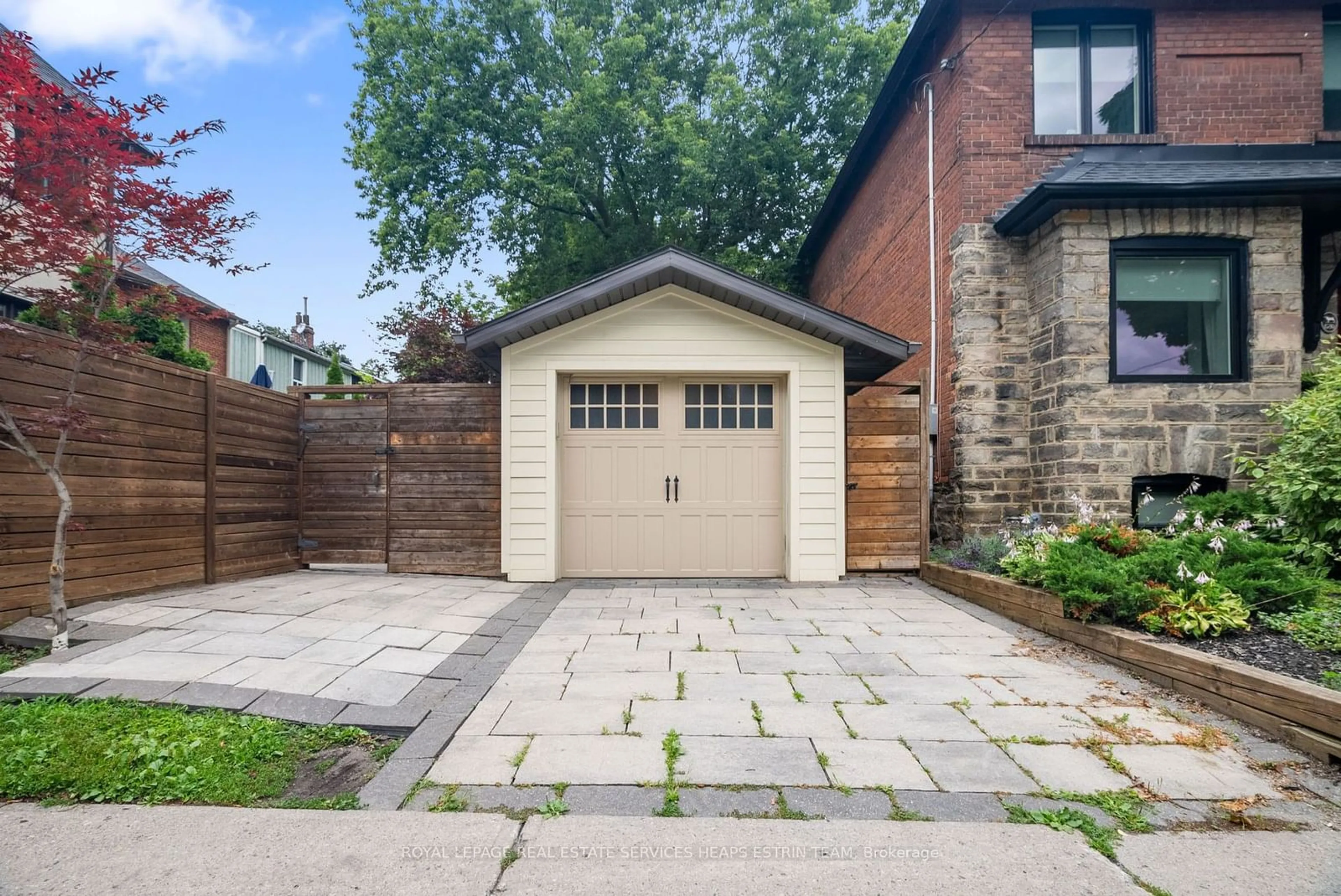 Home with brick exterior material for 1 Le May Rd, Toronto Ontario M4S 2X2