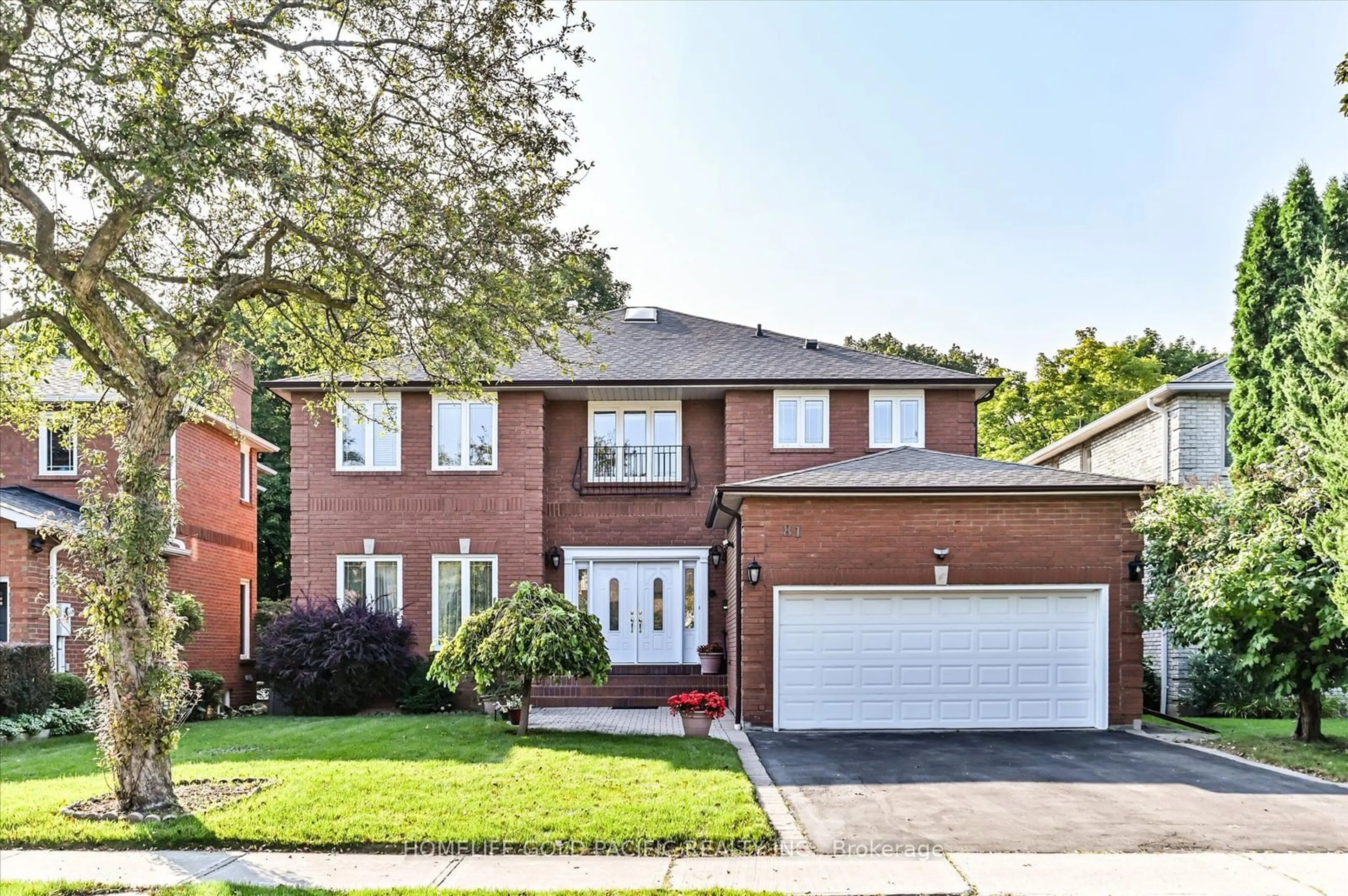 Home with brick exterior material for 81 Clarinda Dr, Toronto Ontario M2K 2V2