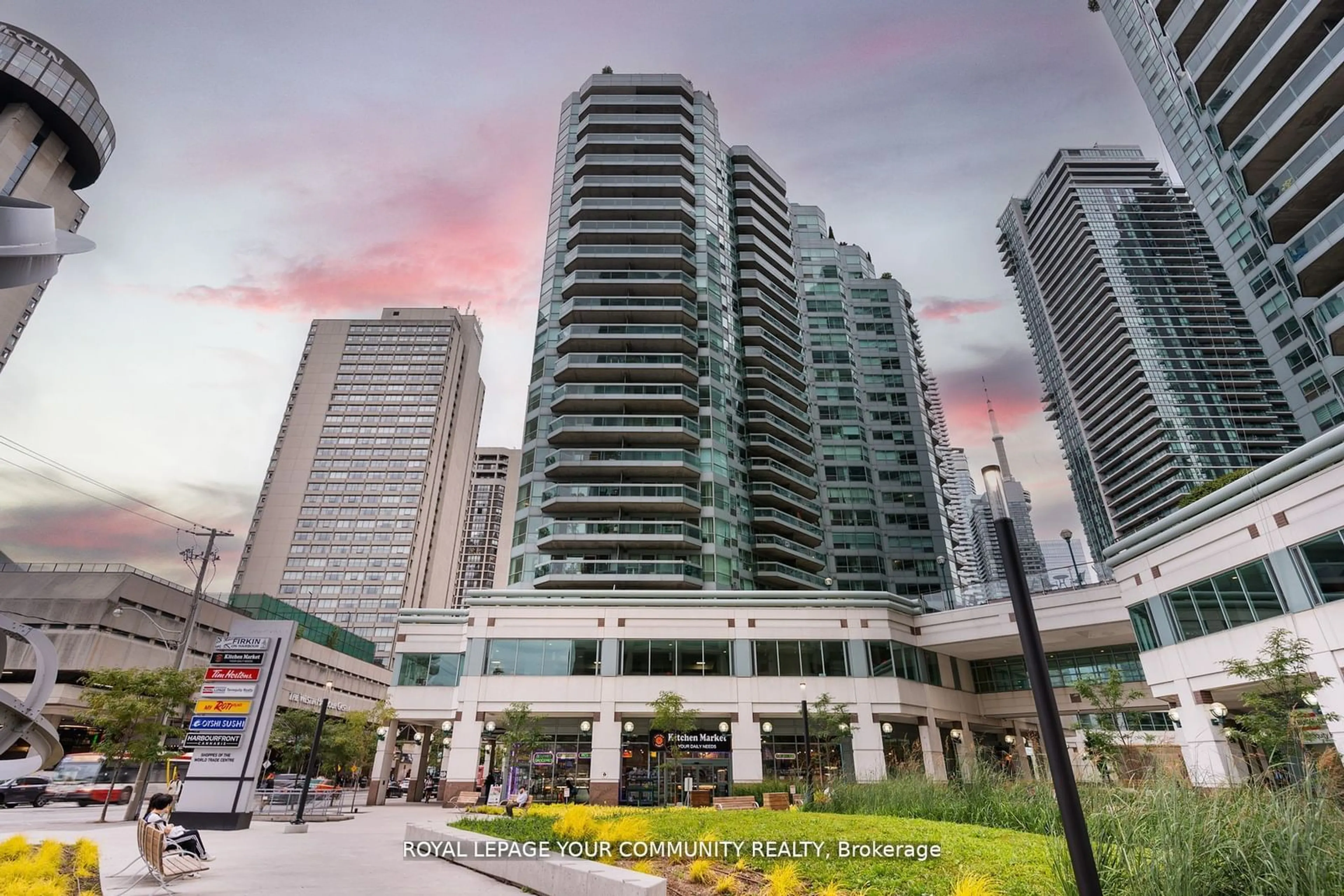 A pic from exterior of the house or condo for 10 Queens Quay #2402, Toronto Ontario M5J 2R9