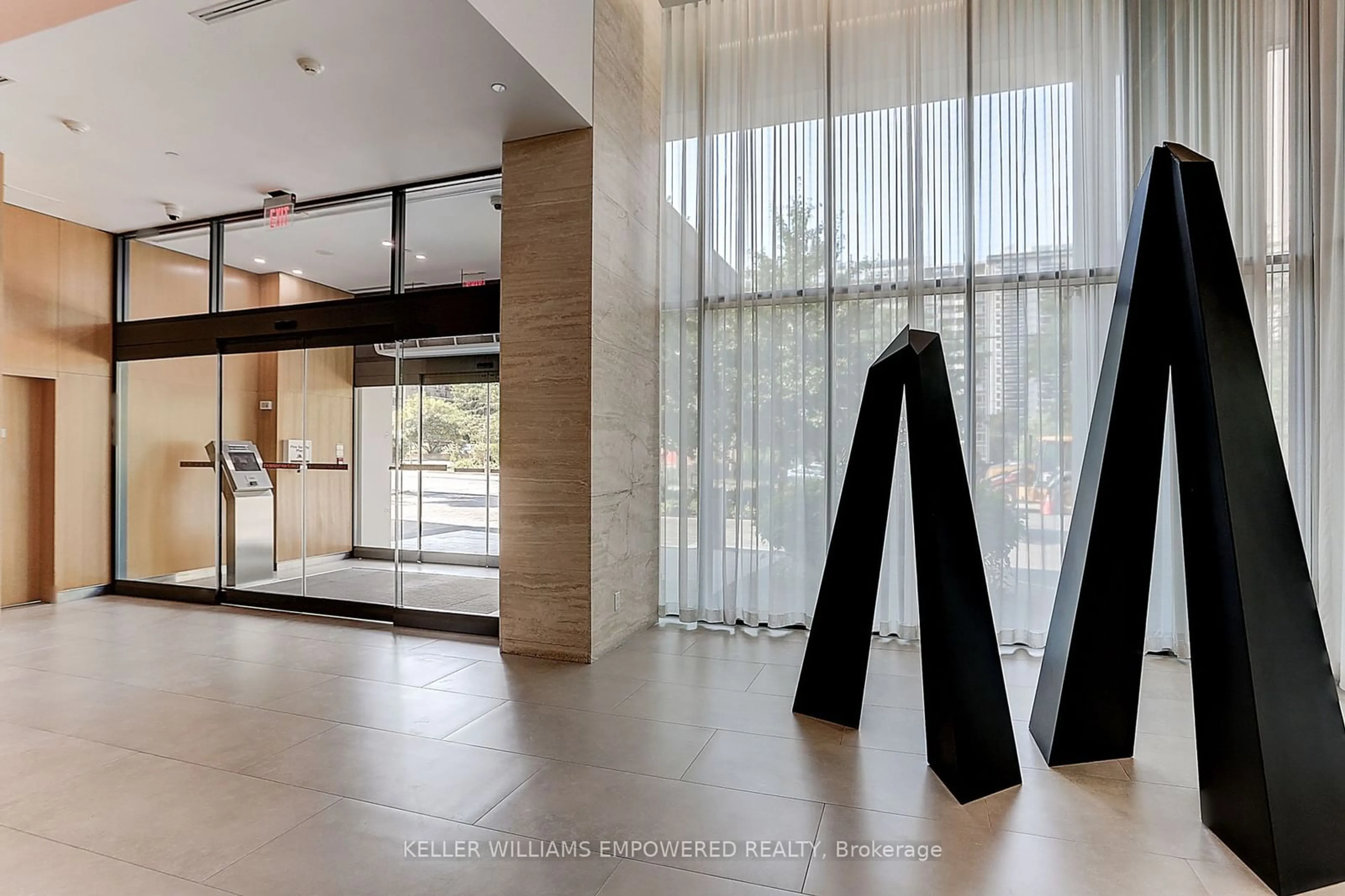 Indoor lobby for 25 Broadway Ave #1105, Toronto Ontario M4P 1T7