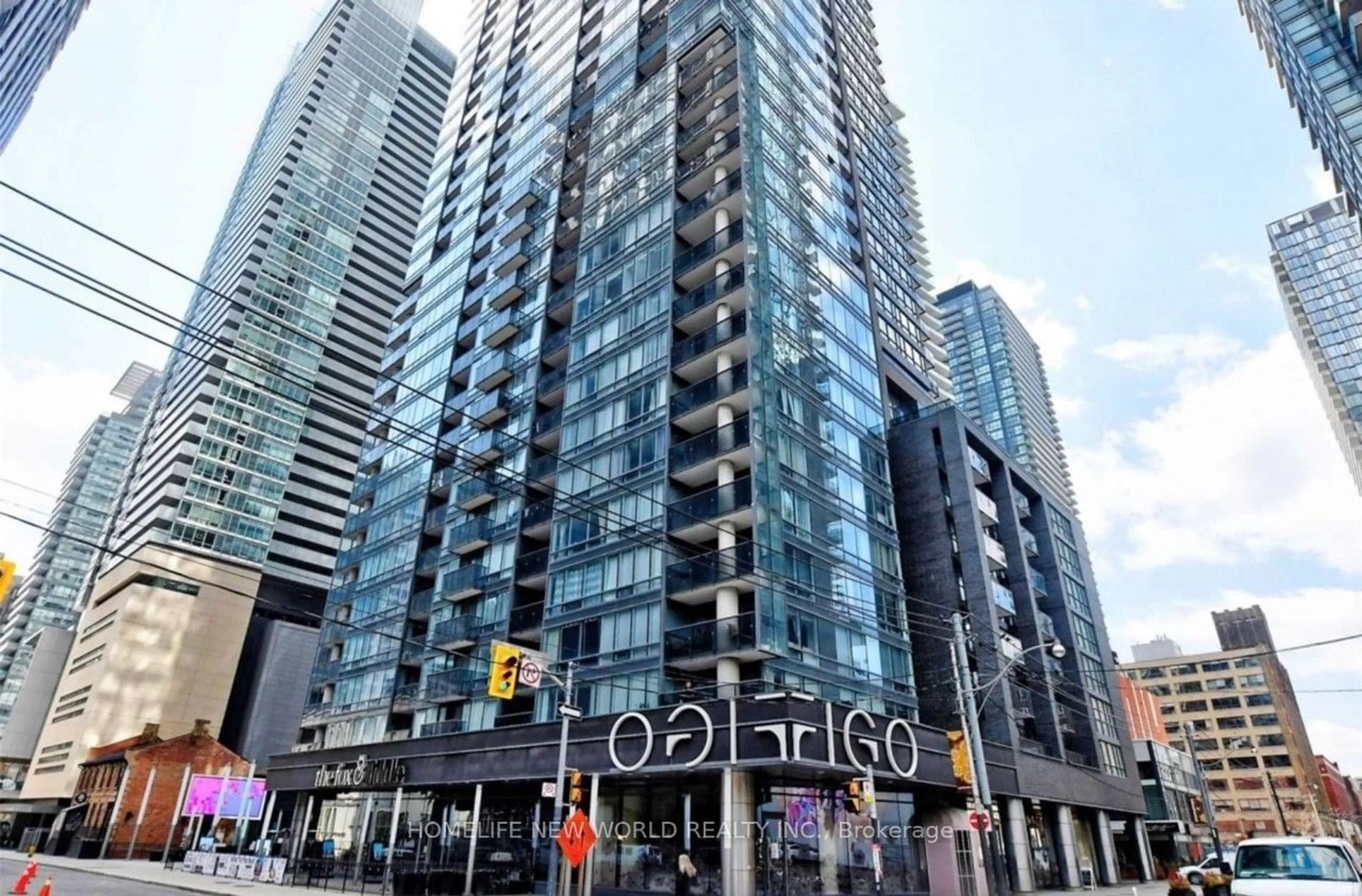 A pic from exterior of the house or condo, the front or back of building for 295 Adelaide St #2610, Toronto Ontario M5V 1P7