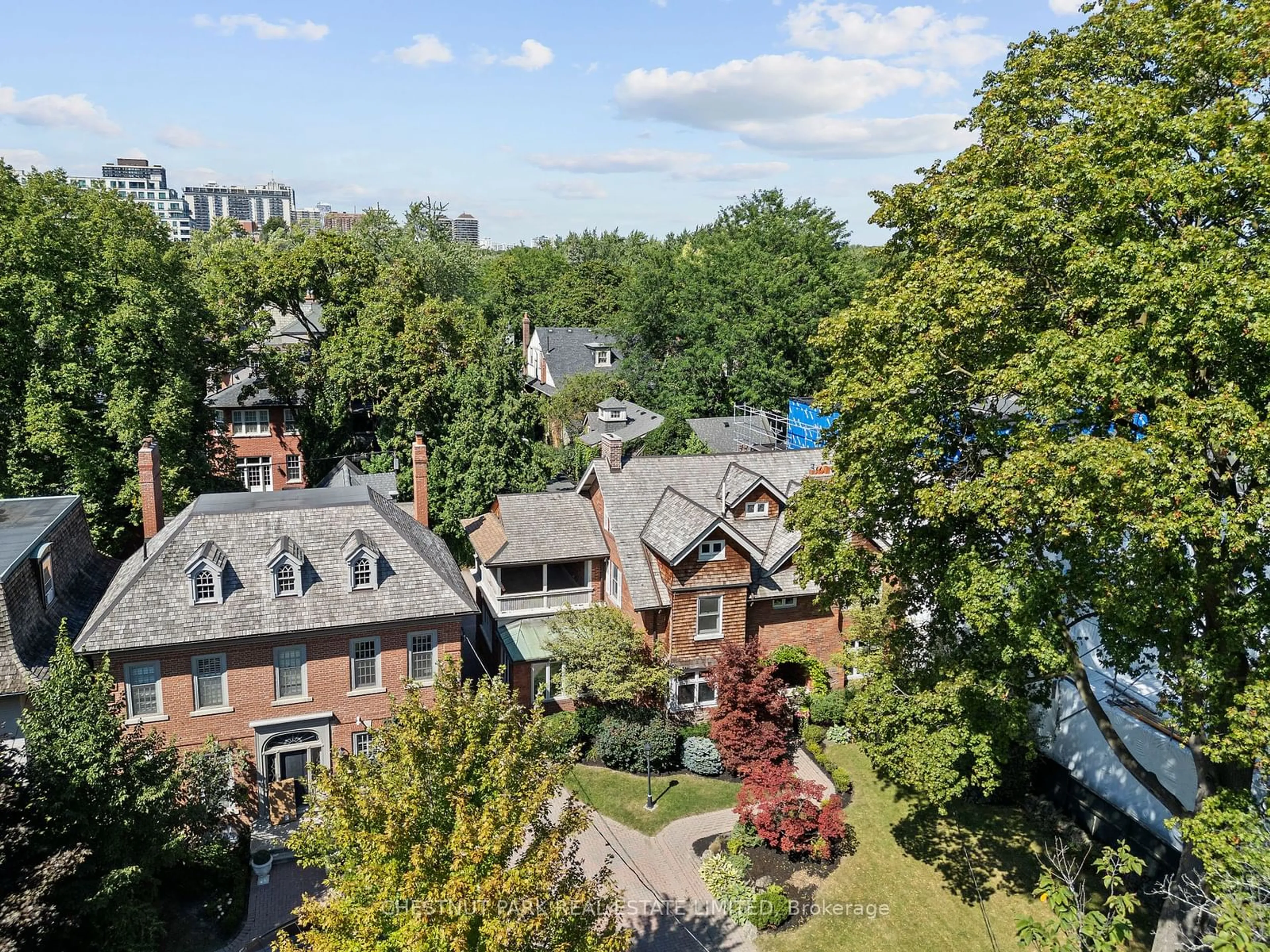 A pic from exterior of the house or condo, the street view for 48 Crescent Rd, Toronto Ontario M4W 1S9