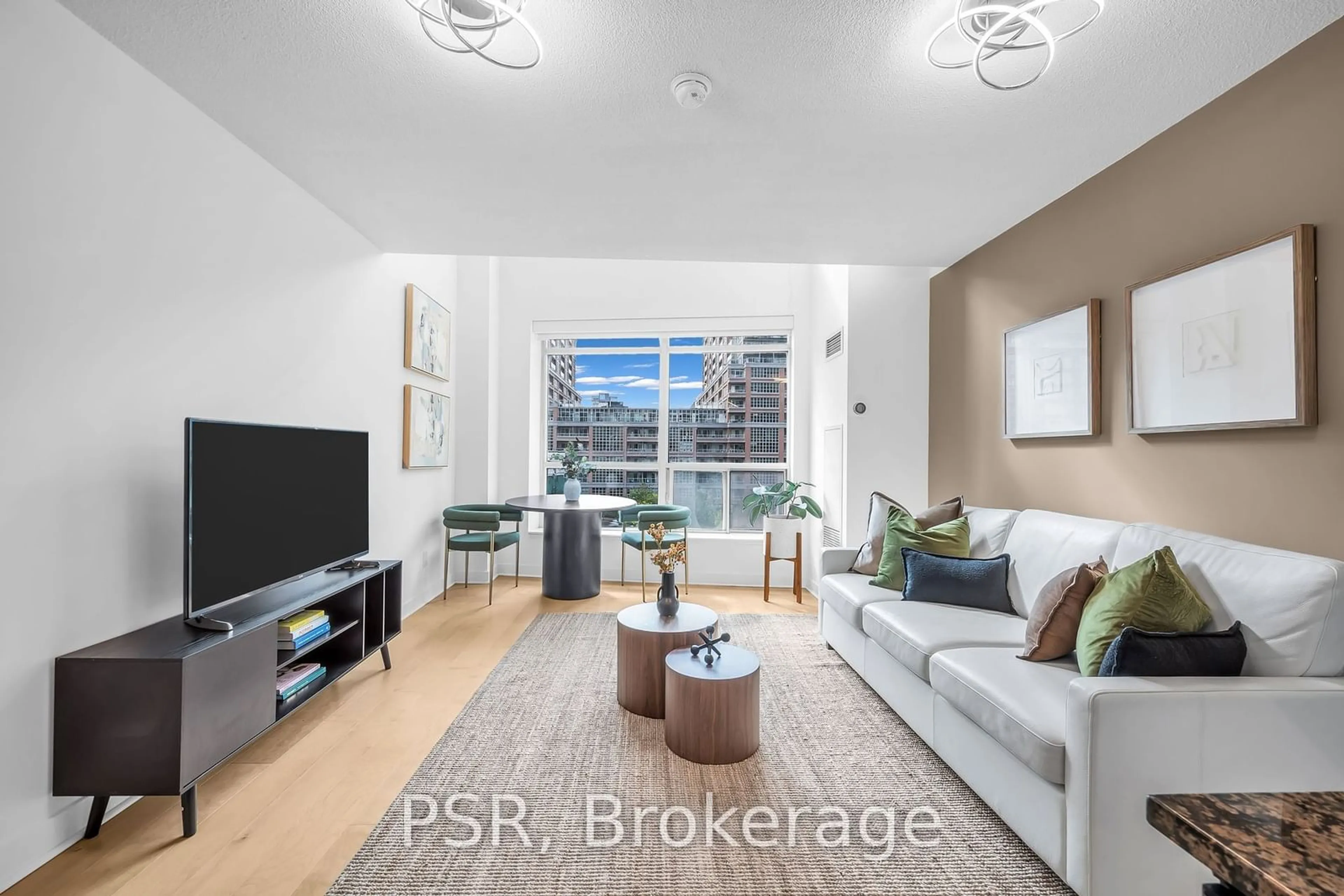 Living room for 50 Lynn Williams St #207, Toronto Ontario M6K 3R9