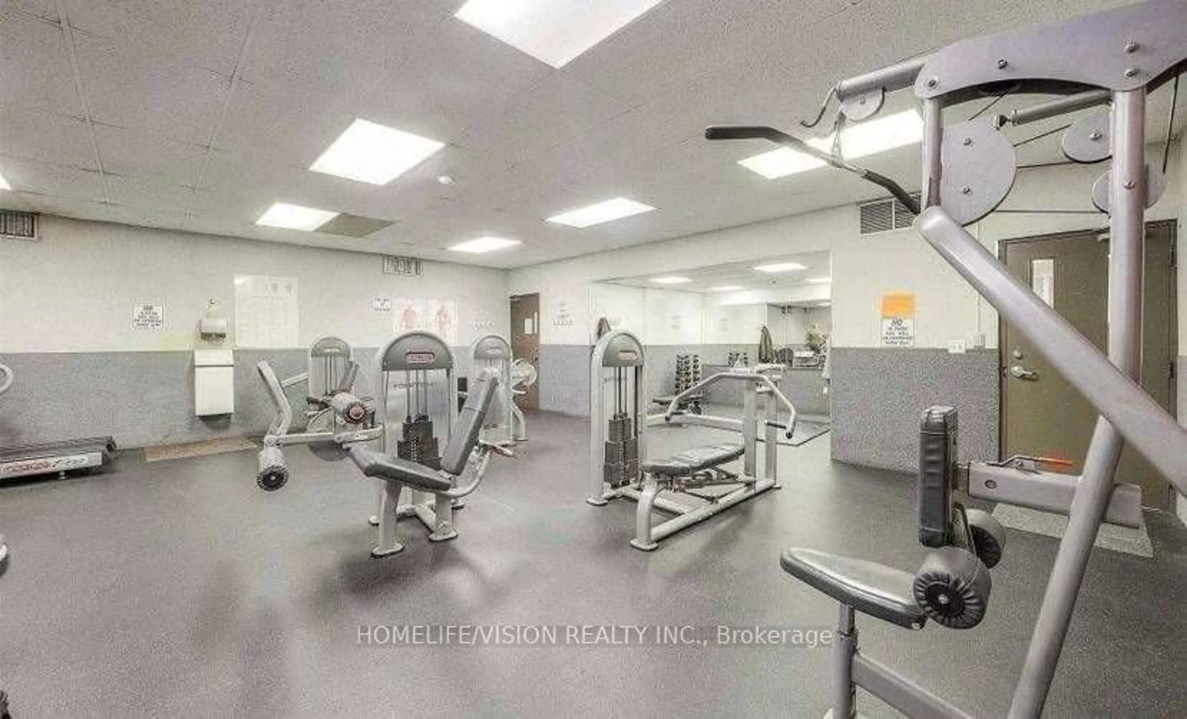 Gym or fitness room, unknown floor for 60 Pavane Linkway #R1-1, Toronto Ontario M3C 2Y6