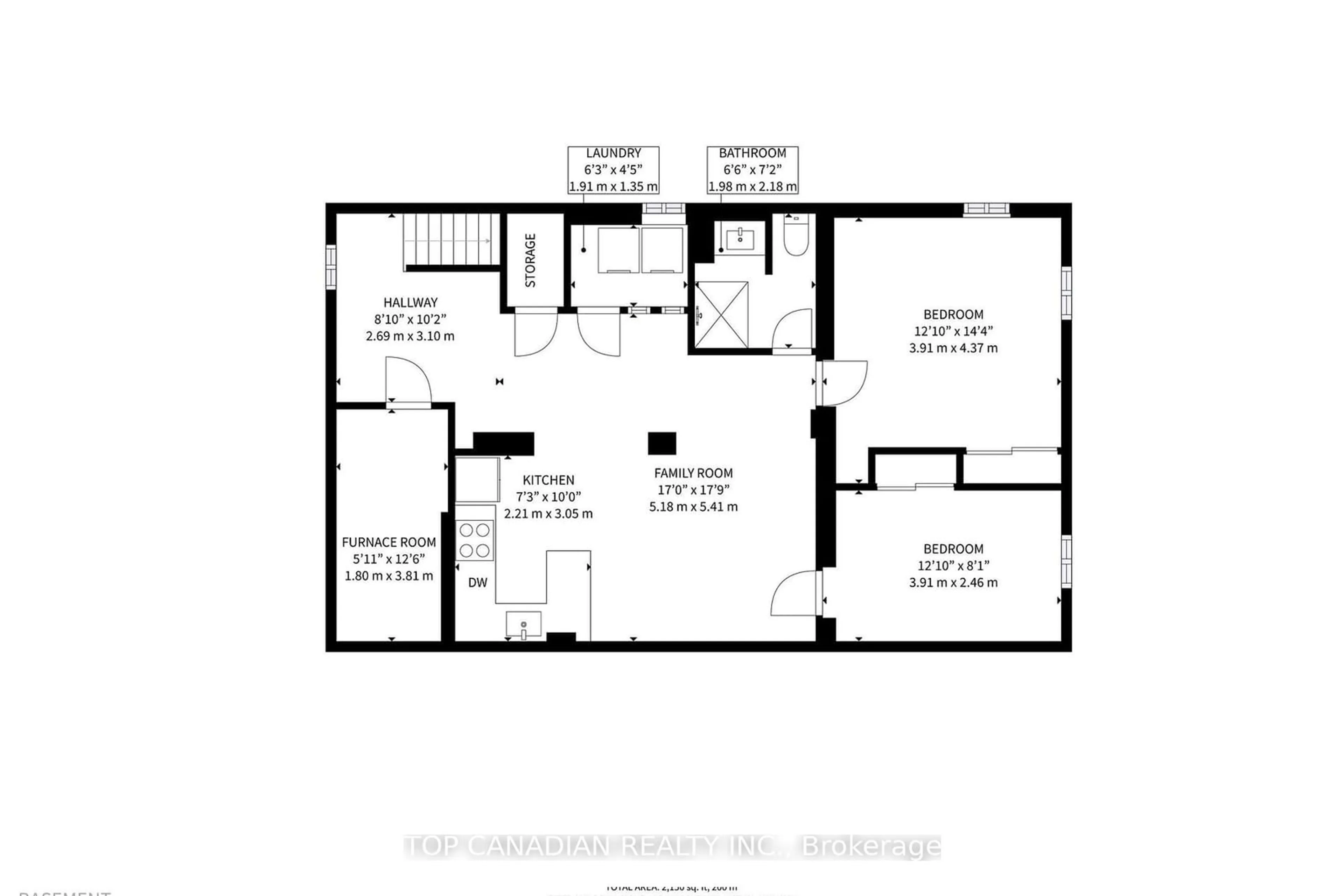 Floor plan for 11 Kenton Dr, Toronto Ontario M2R 2H6