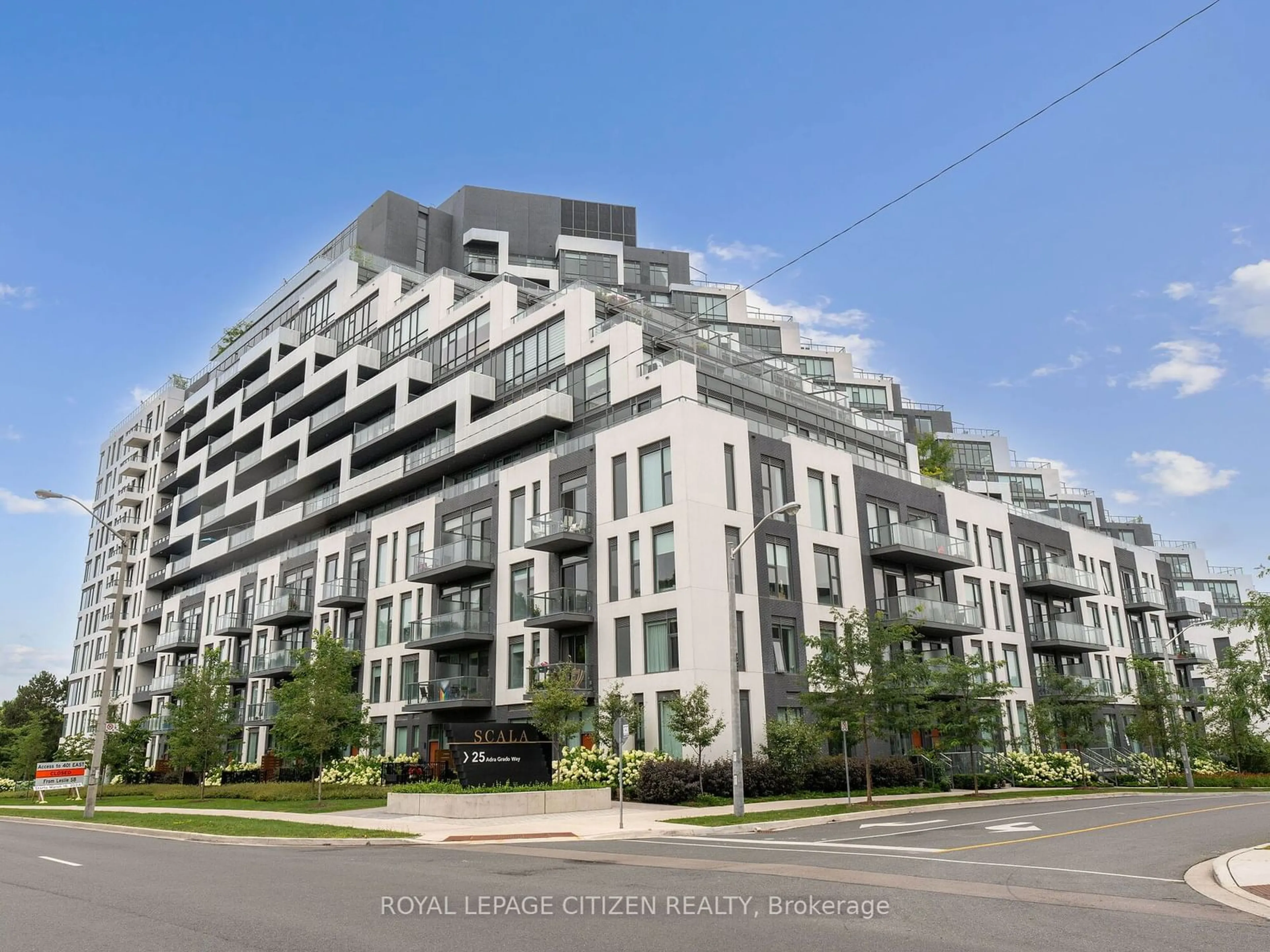 A pic from exterior of the house or condo for 25 Adra Grado Way #940, Toronto Ontario M2J 0H6