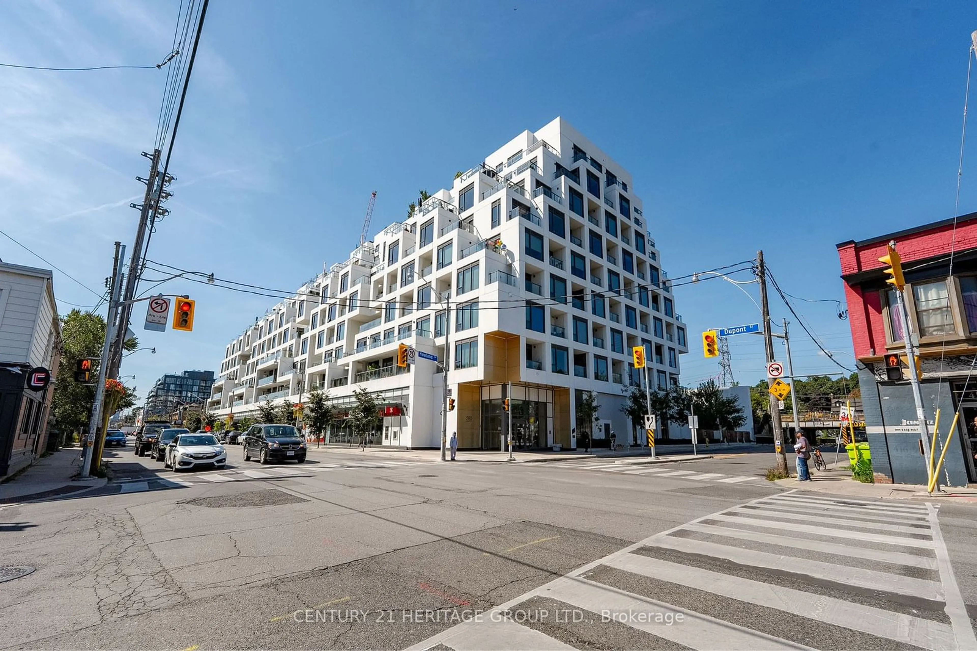 A pic from exterior of the house or condo, the street view for 280 Howland Ave #329, Toronto Ontario M5R 0C3